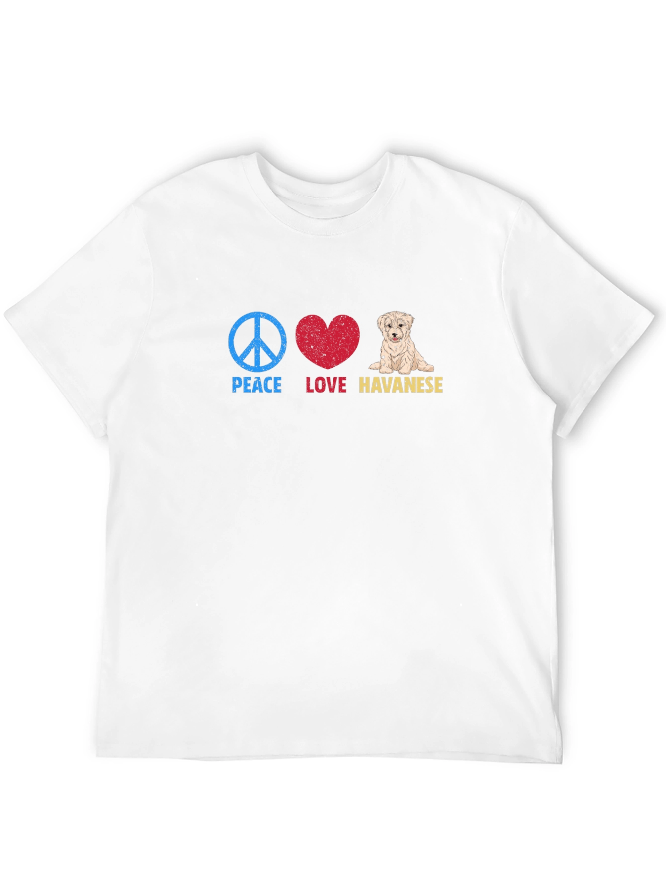 Peace Love Havanese T-Shirt - 12