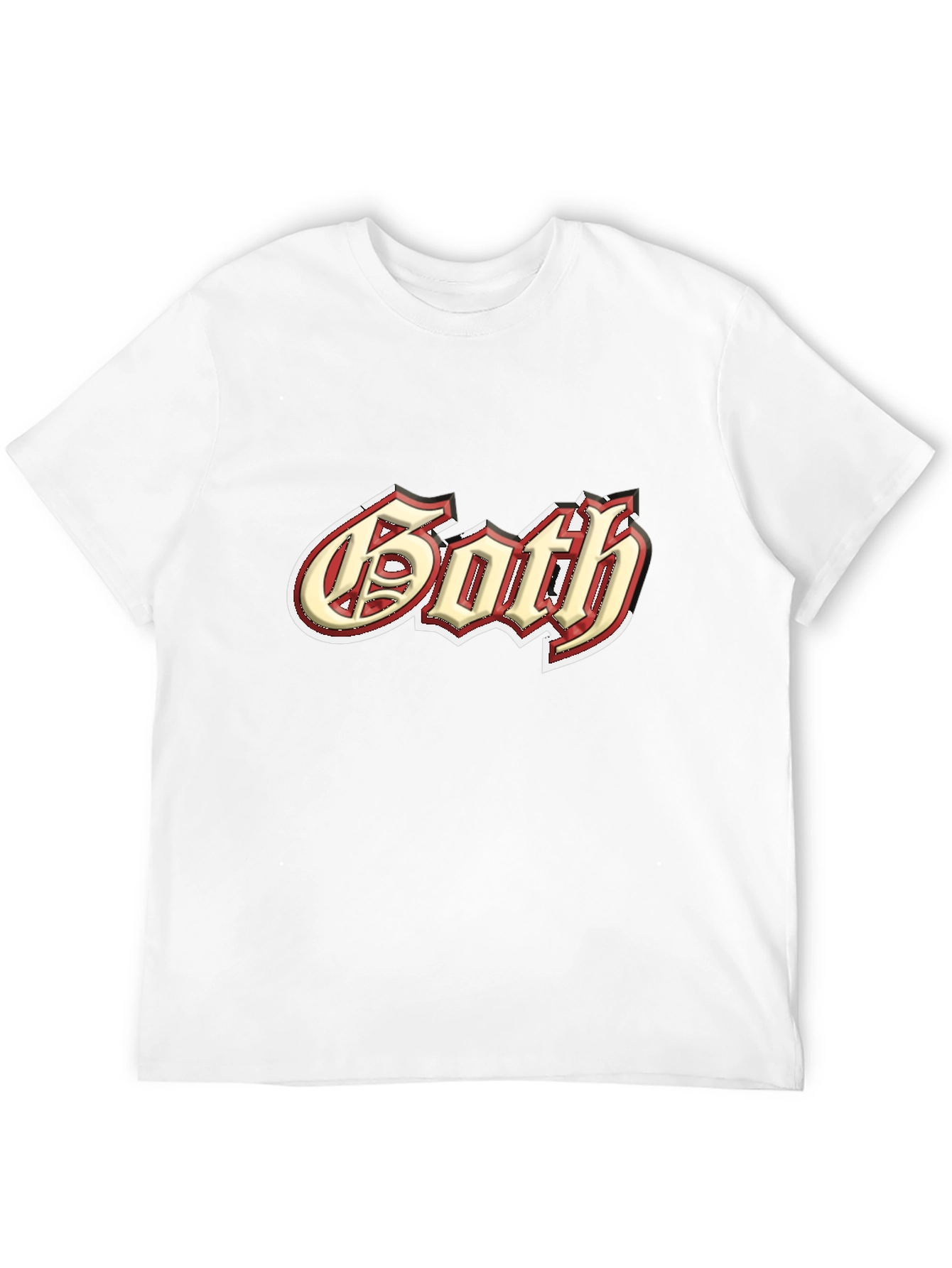 Black Goth Style Graphic Tee - Black view 12