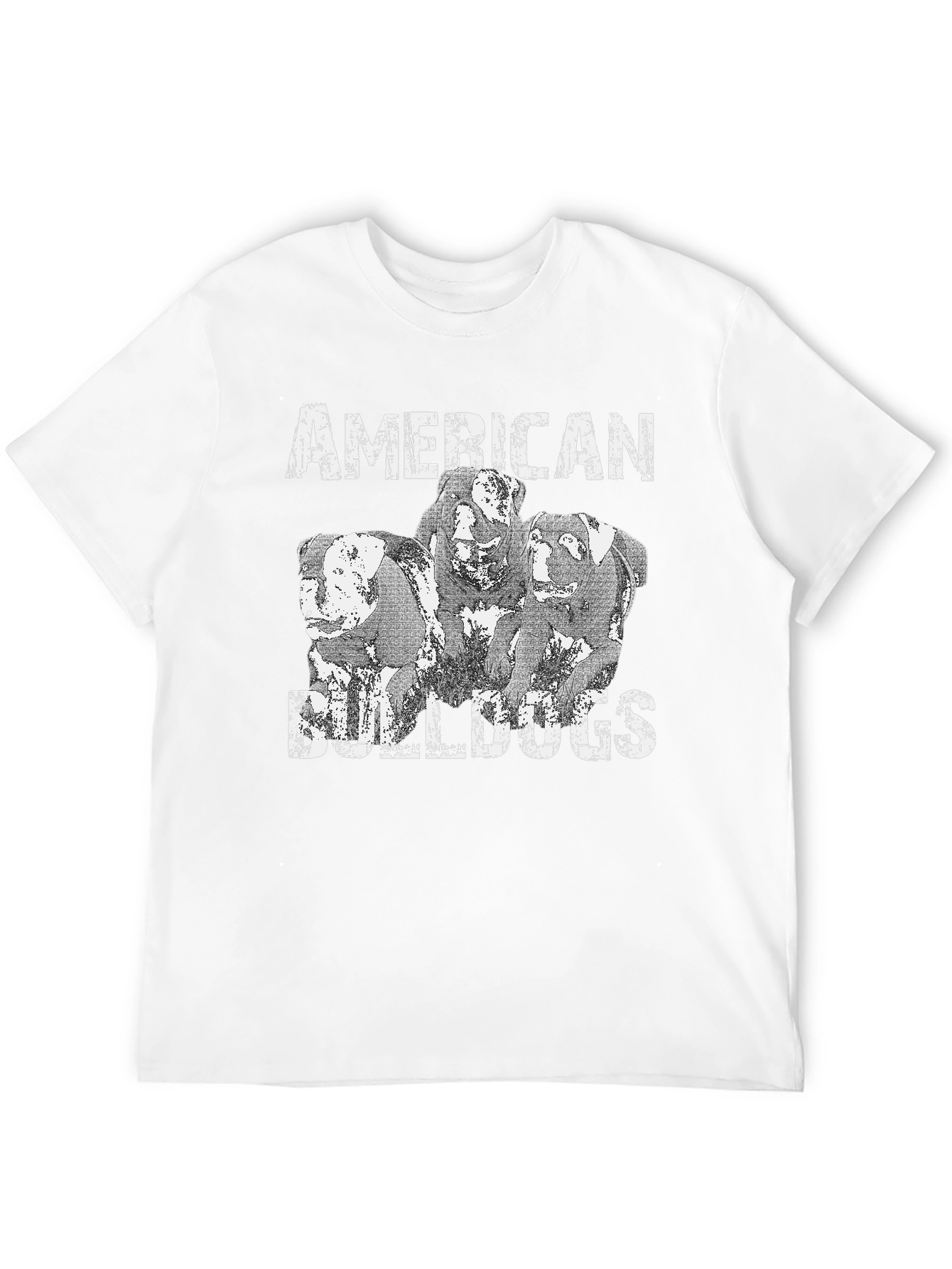 Black American Bulldogs Graphic Tee - Black view 12