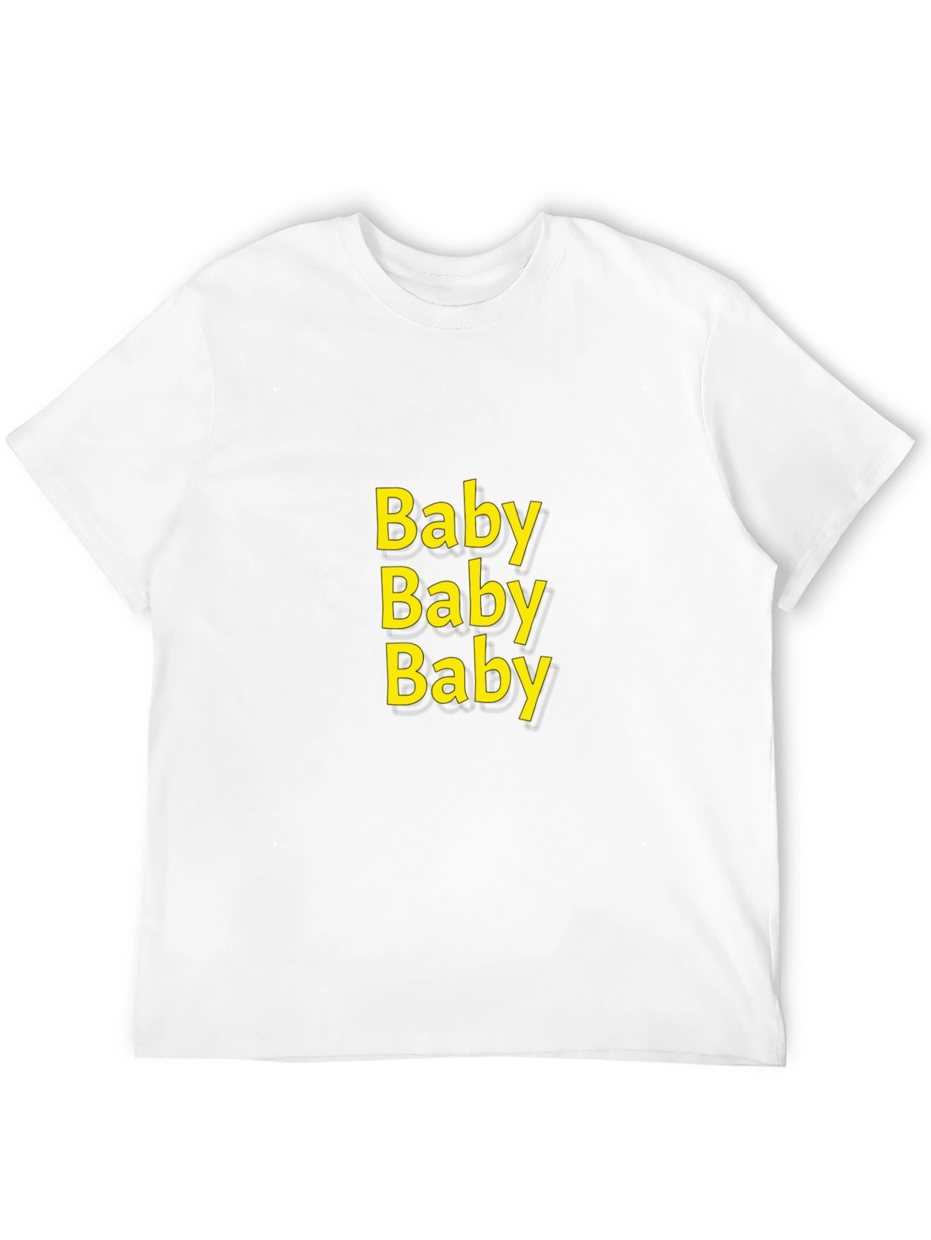 Black Baby Graphic Black Tee view 12