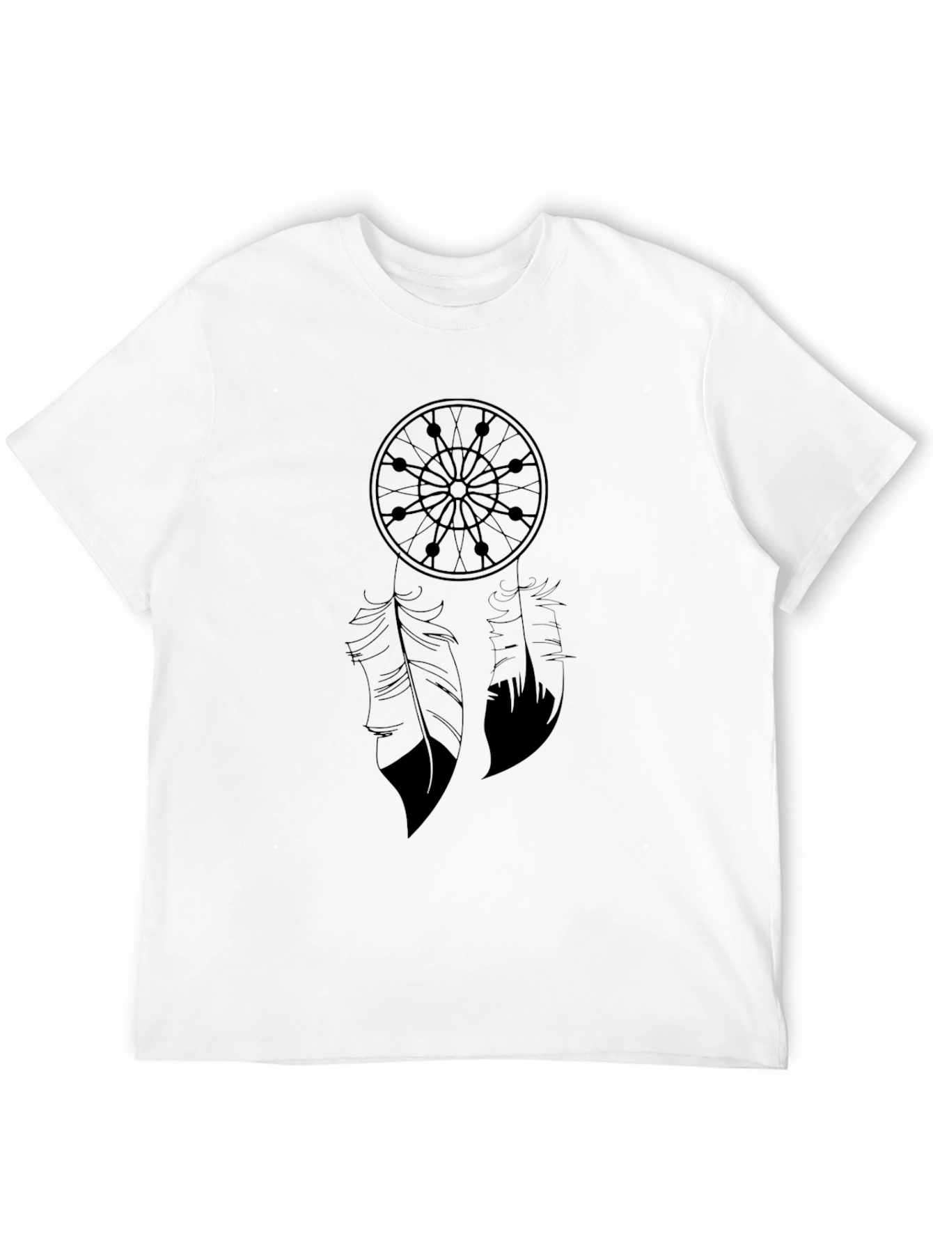 Black Black Dreamcatcher Graphic Tee view 12