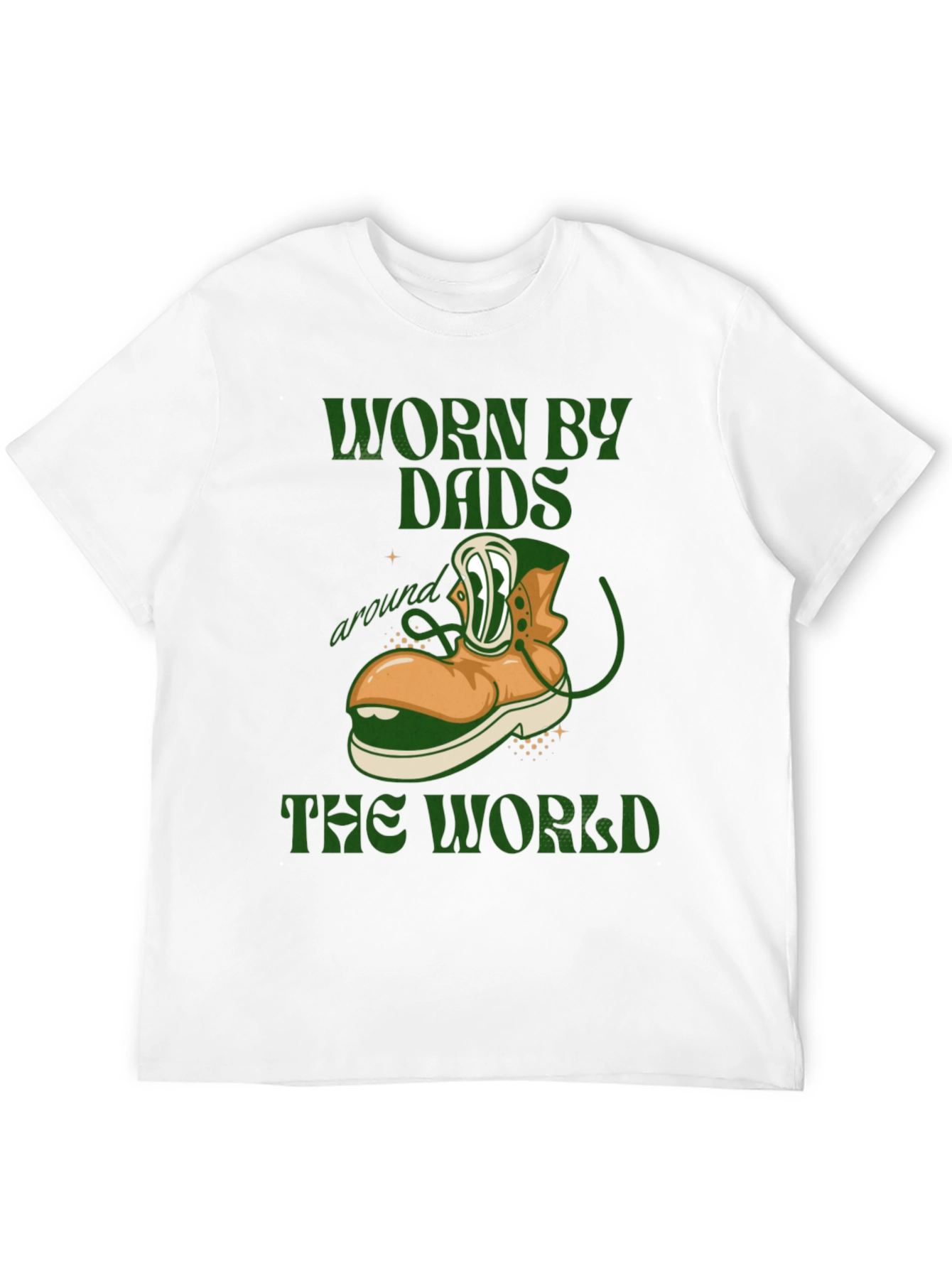 Black Worn By Dads Around The World T-Shirt view 12