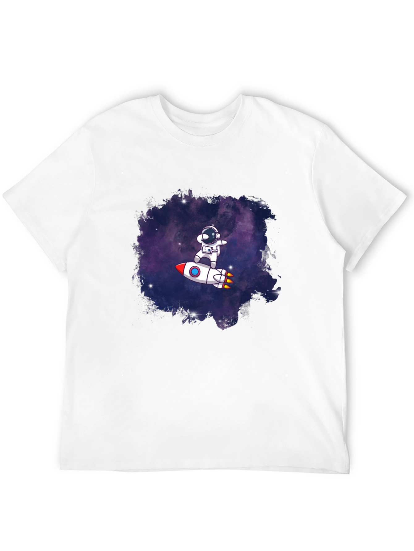 Black Astronaut Dab Rocket T-Shirt - Space Fun view 12