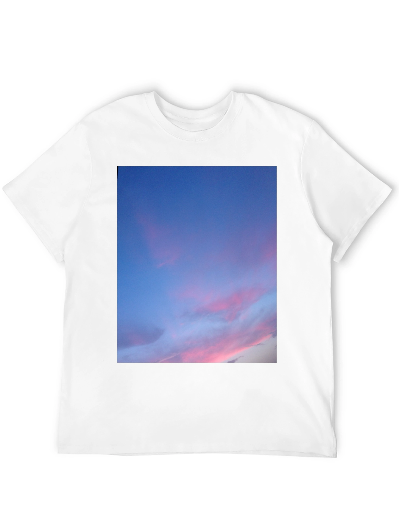 Black Sunset Sky T-Shirt - Soft Black Cotton Tee view 12