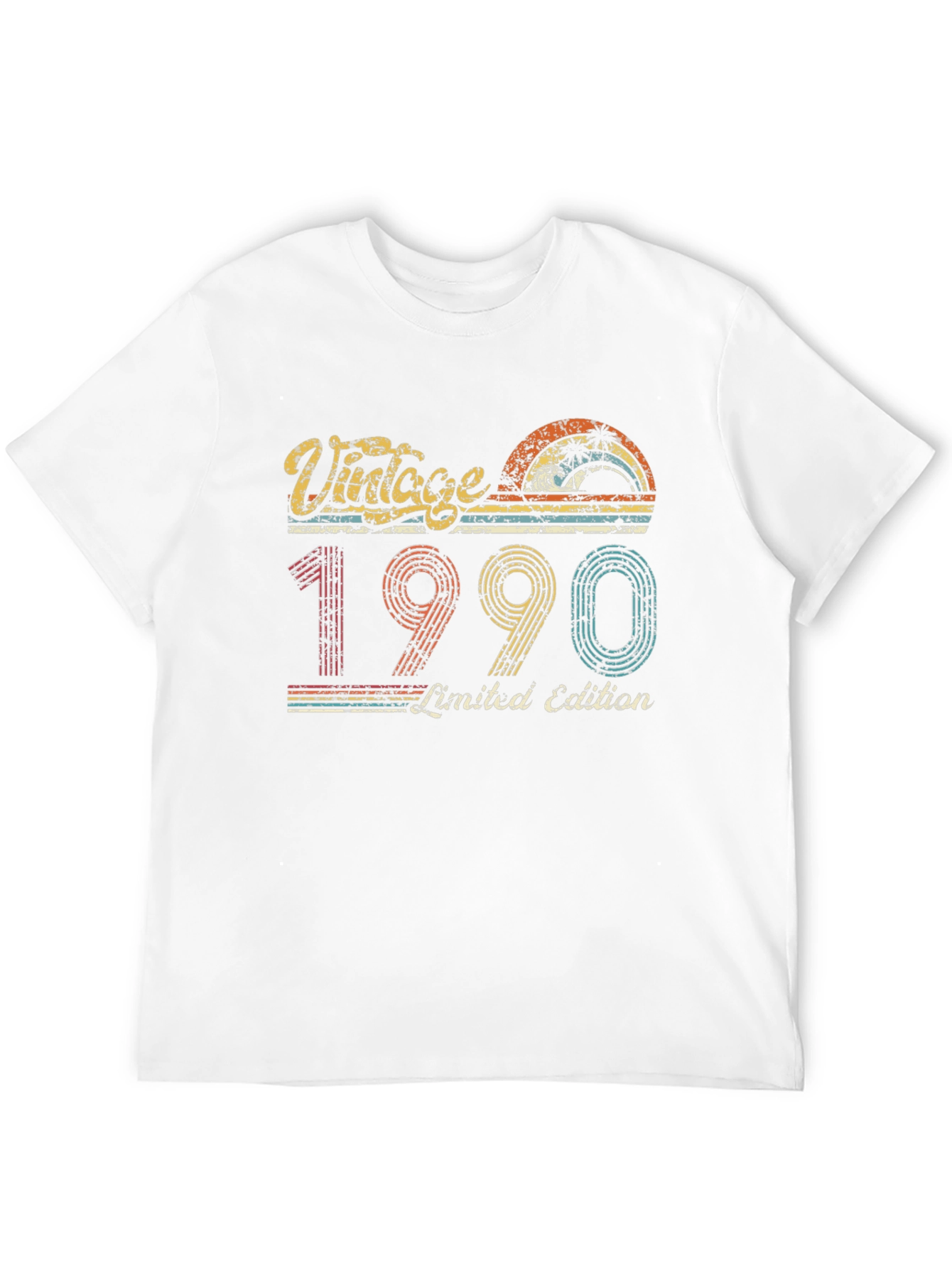 Black Vintage 1990 Limited Edition Graphic T-Shirt view 12