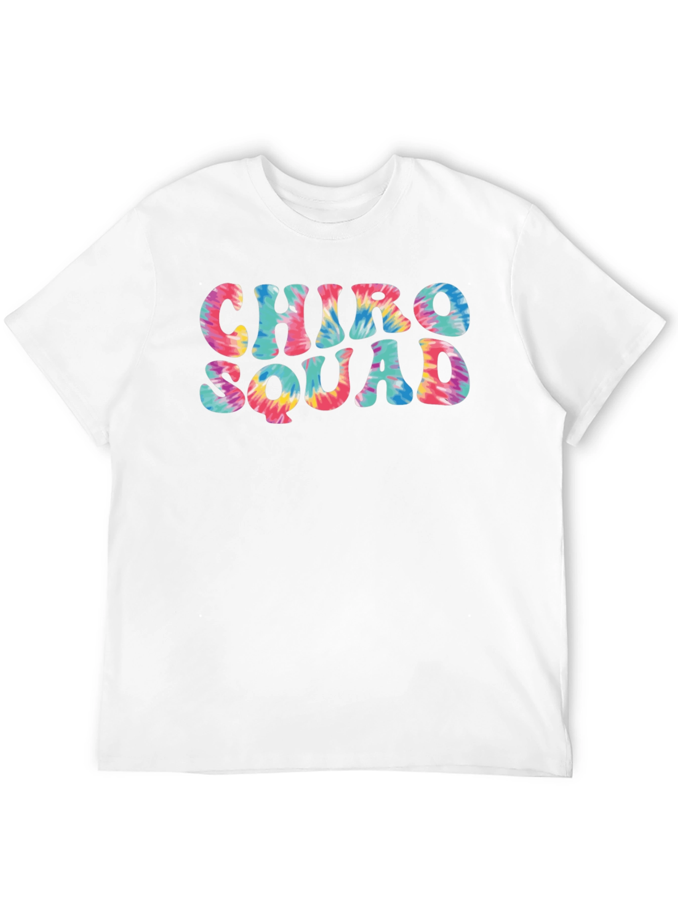 Black Chiro Squad Tie Dye T-Shirt view 12