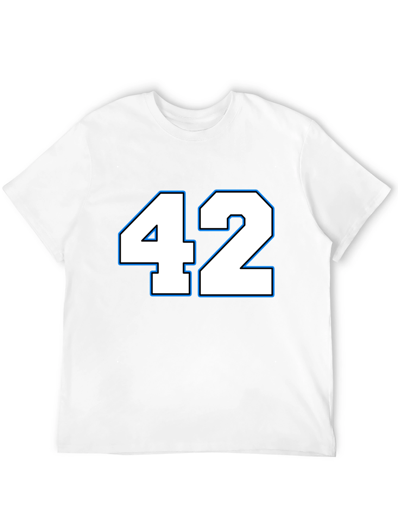 Black Number 42 Graphic Tee - Casual Style view 12