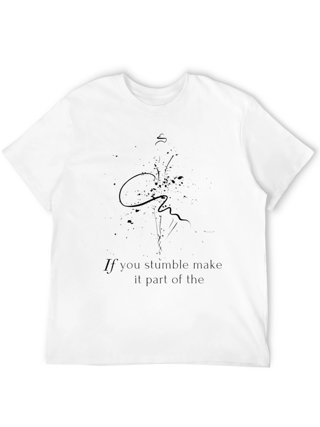 Black Inspirational Dancer Graphic T-Shirt view 12