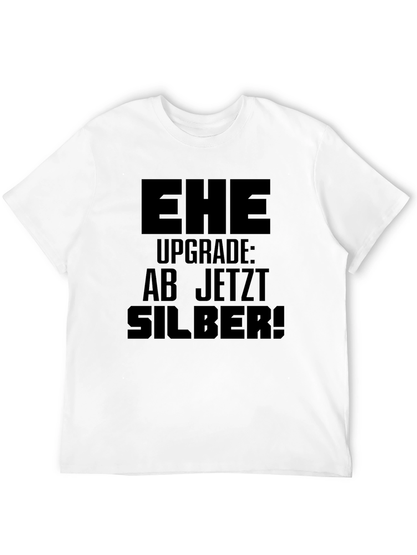 Black EHE Upgrade Silver Anniversary T-Shirt view 12