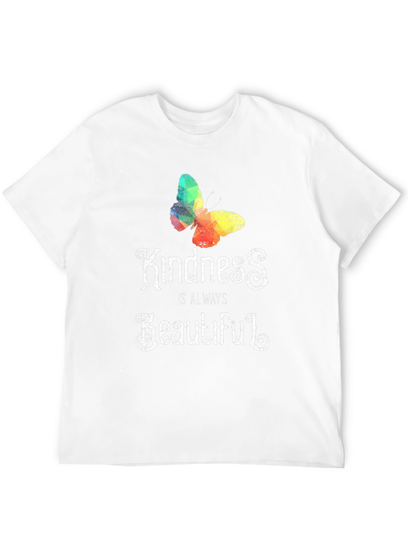 Black Kindness Butterfly T-Shirt - Always Beautiful view 12
