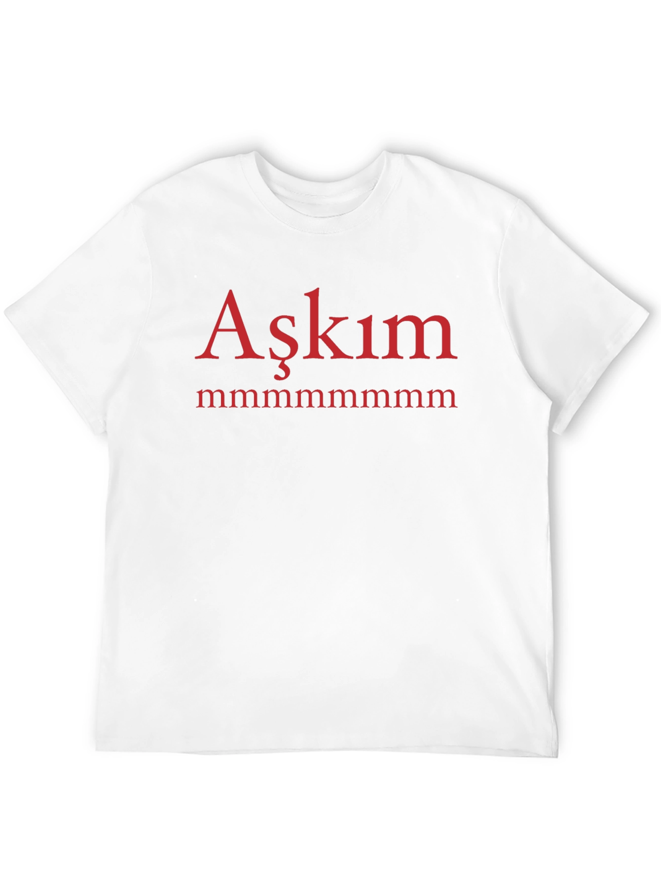 Black Aşkım T-Shirt - Turkish Love Expression Tee view 12