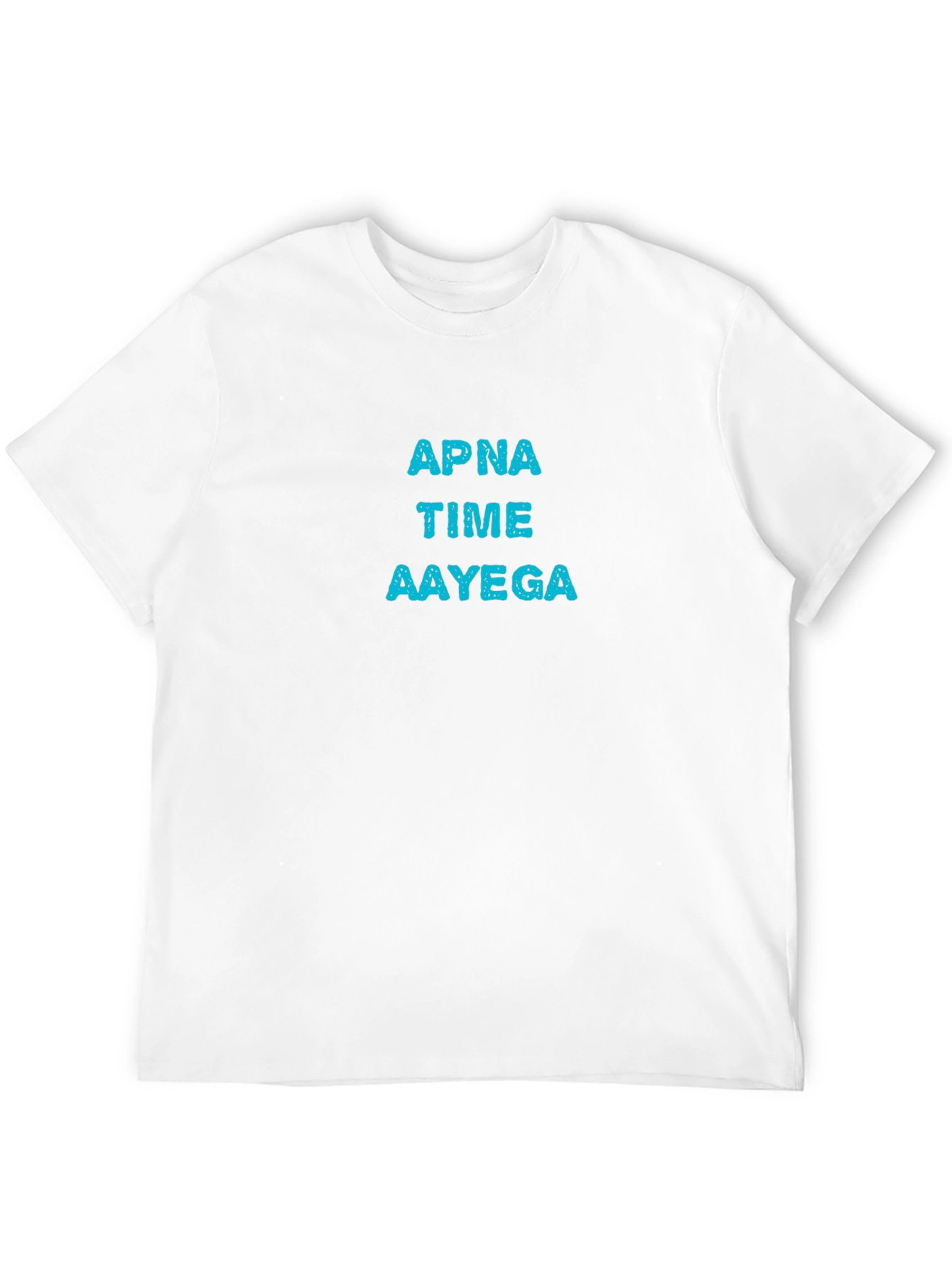 Black Apna Time Aayega Black T-Shirt view 12