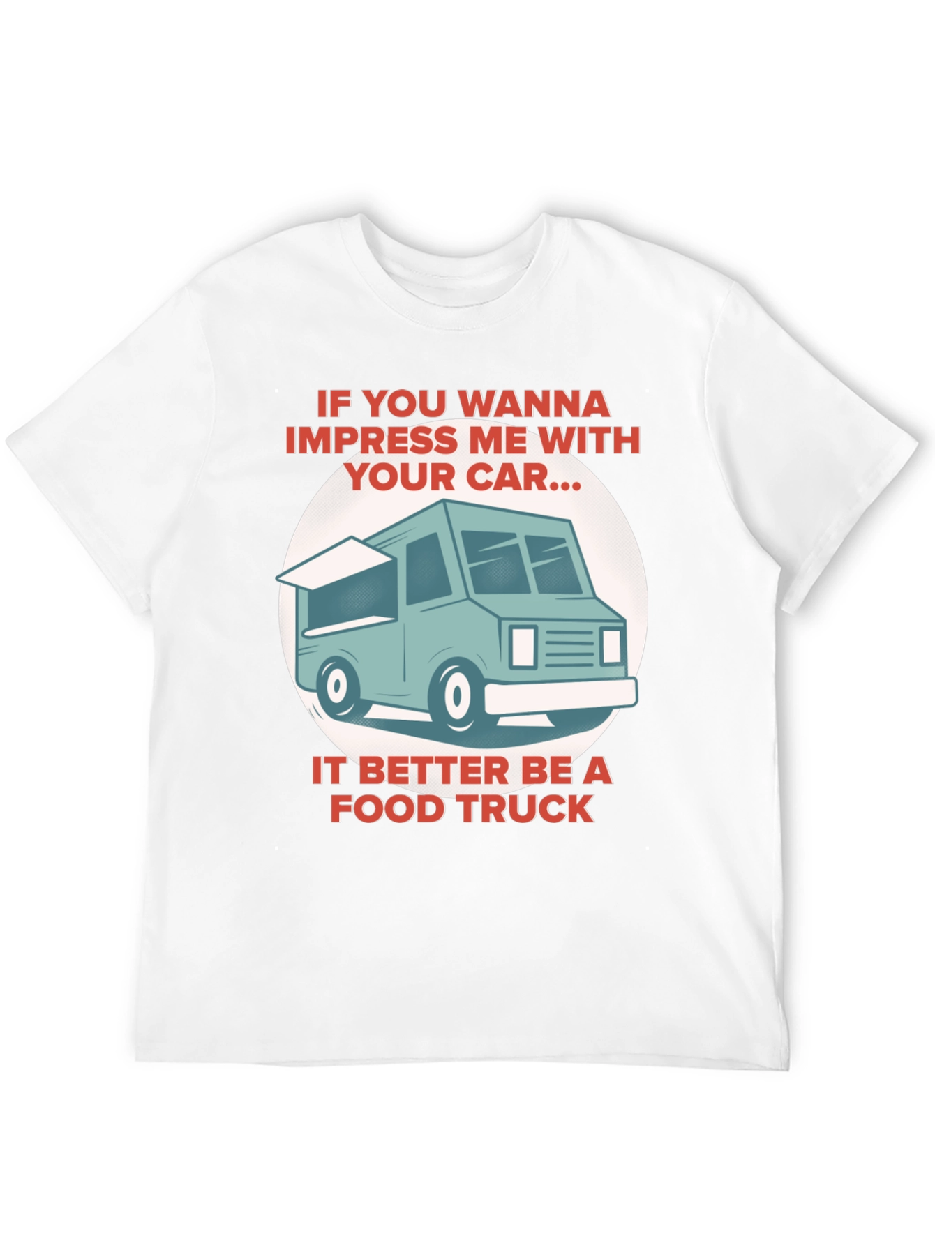 Black Food Truck T-Shirt - Impress Me view 12