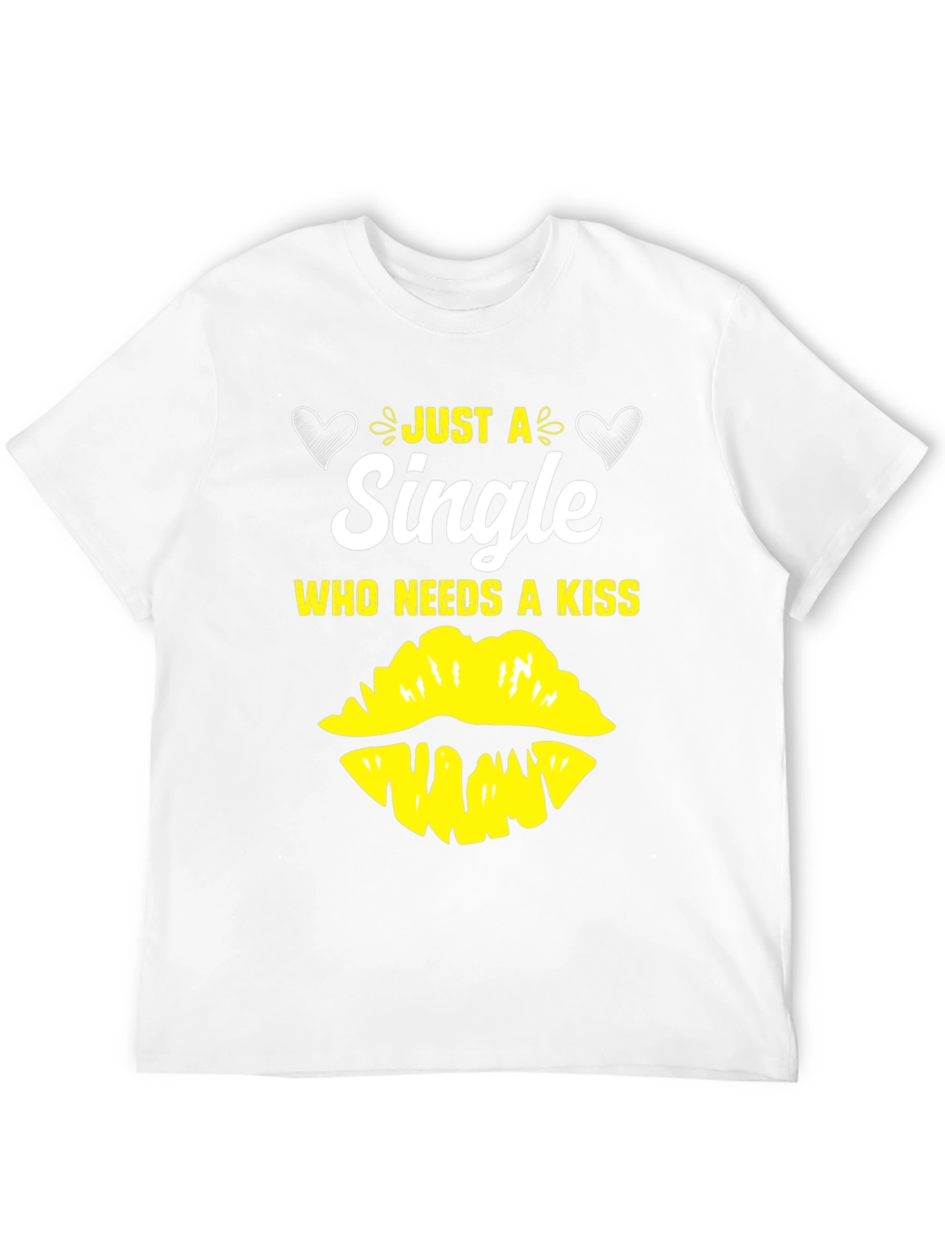 Black Single & Needs a Kiss Graphic Tee - Black view 12