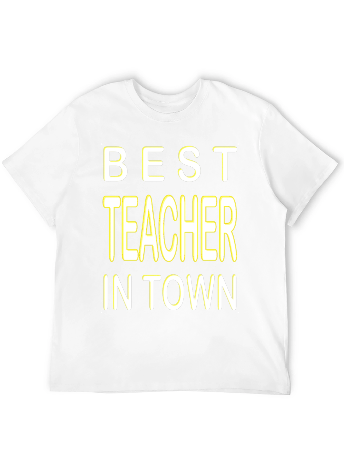 Black Best Teacher in Town Graphic Tee view 12