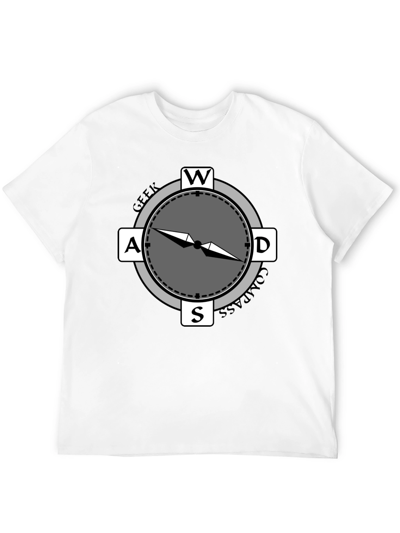 Geek Compass T-Shirt - Gamer Direction - 12