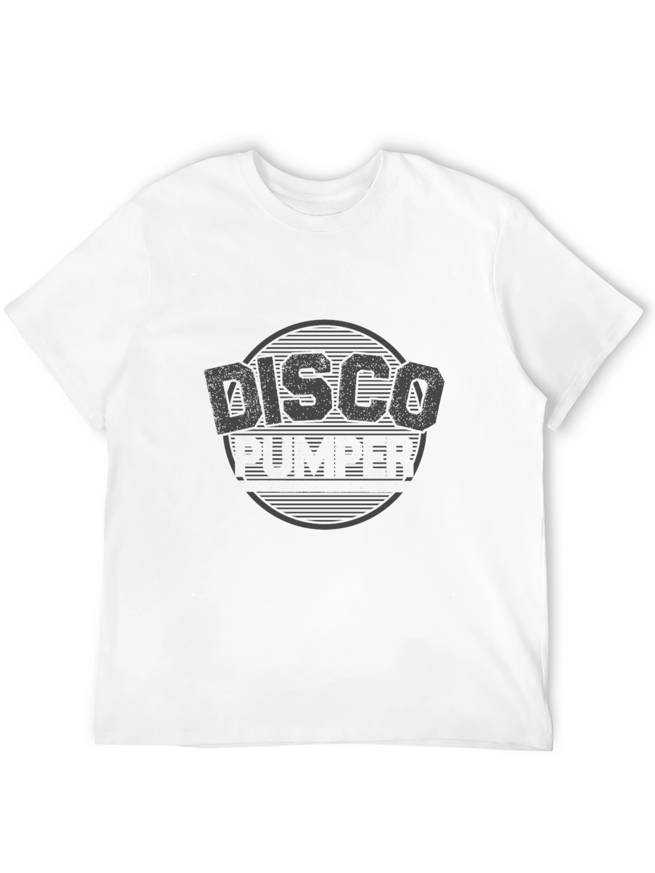 Black Disco Pumper Graphic T-Shirt - Retro Style view 12