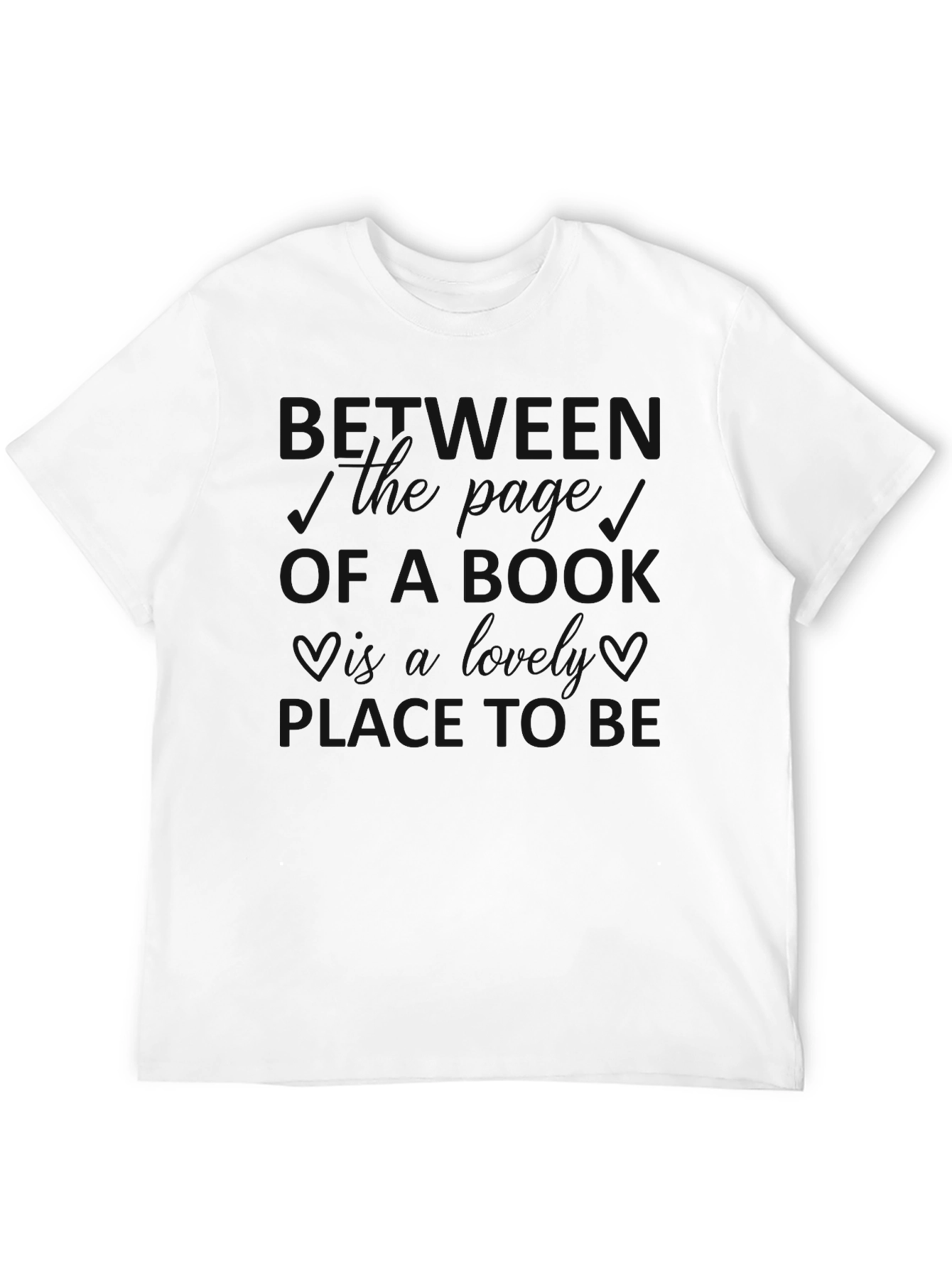 Black Men's Black Crewneck T-Shirt - "Heaven Must Be" view 12