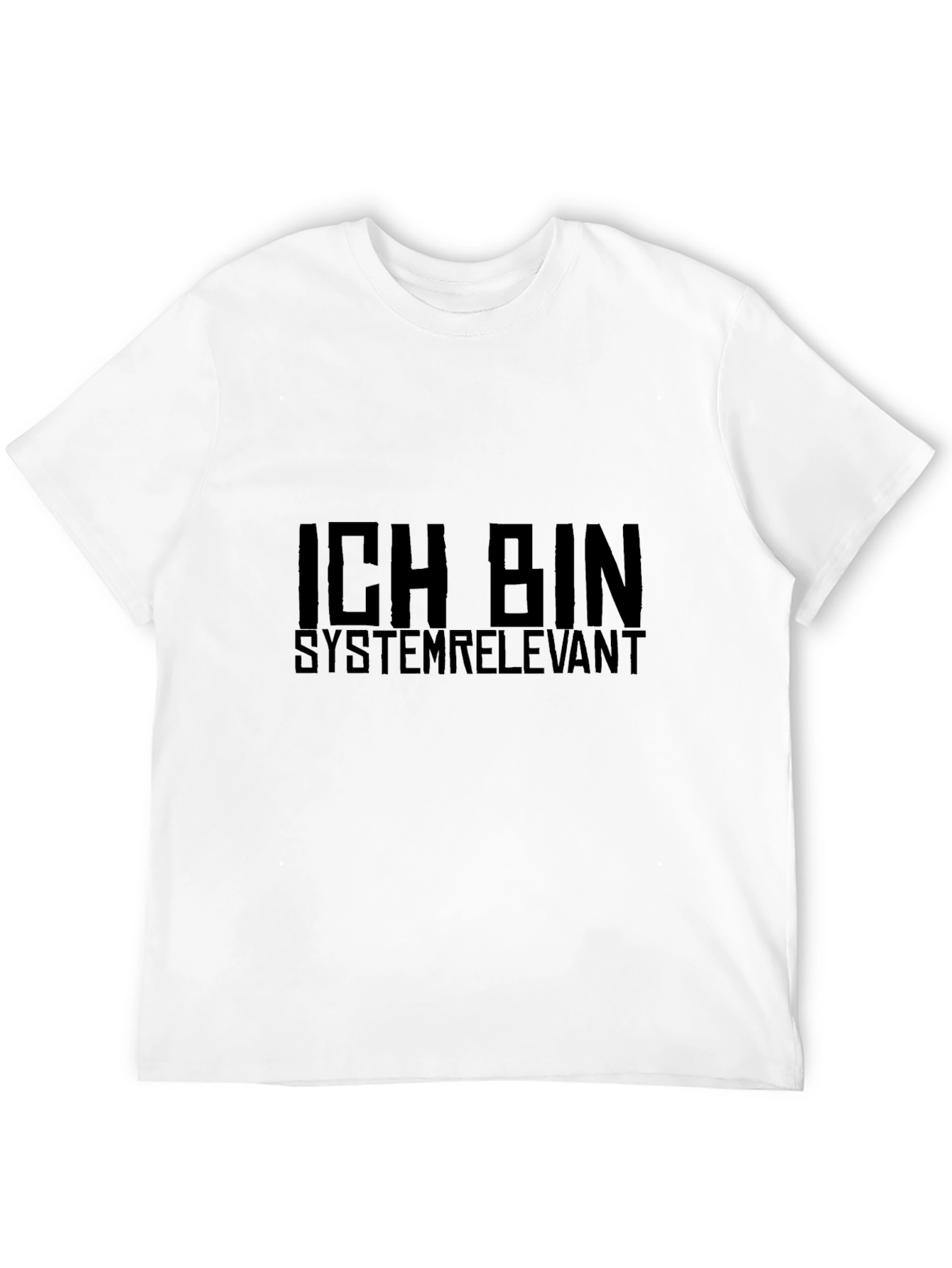 Black Ich Bin Systemrelevant Black Tee view 12