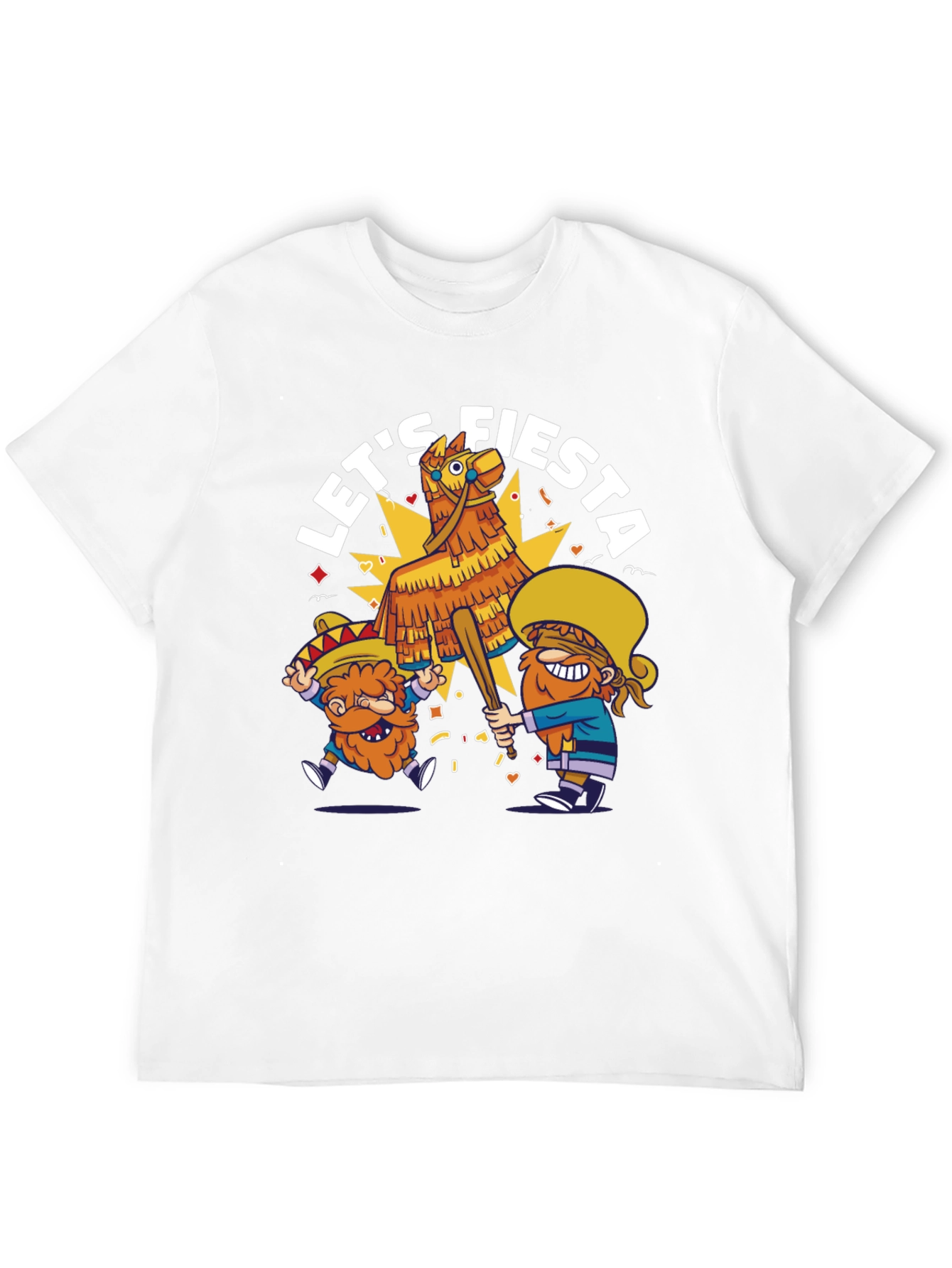 Black Let's Fiesta T-Shirt - Cinco de Mayo Celebration view 12