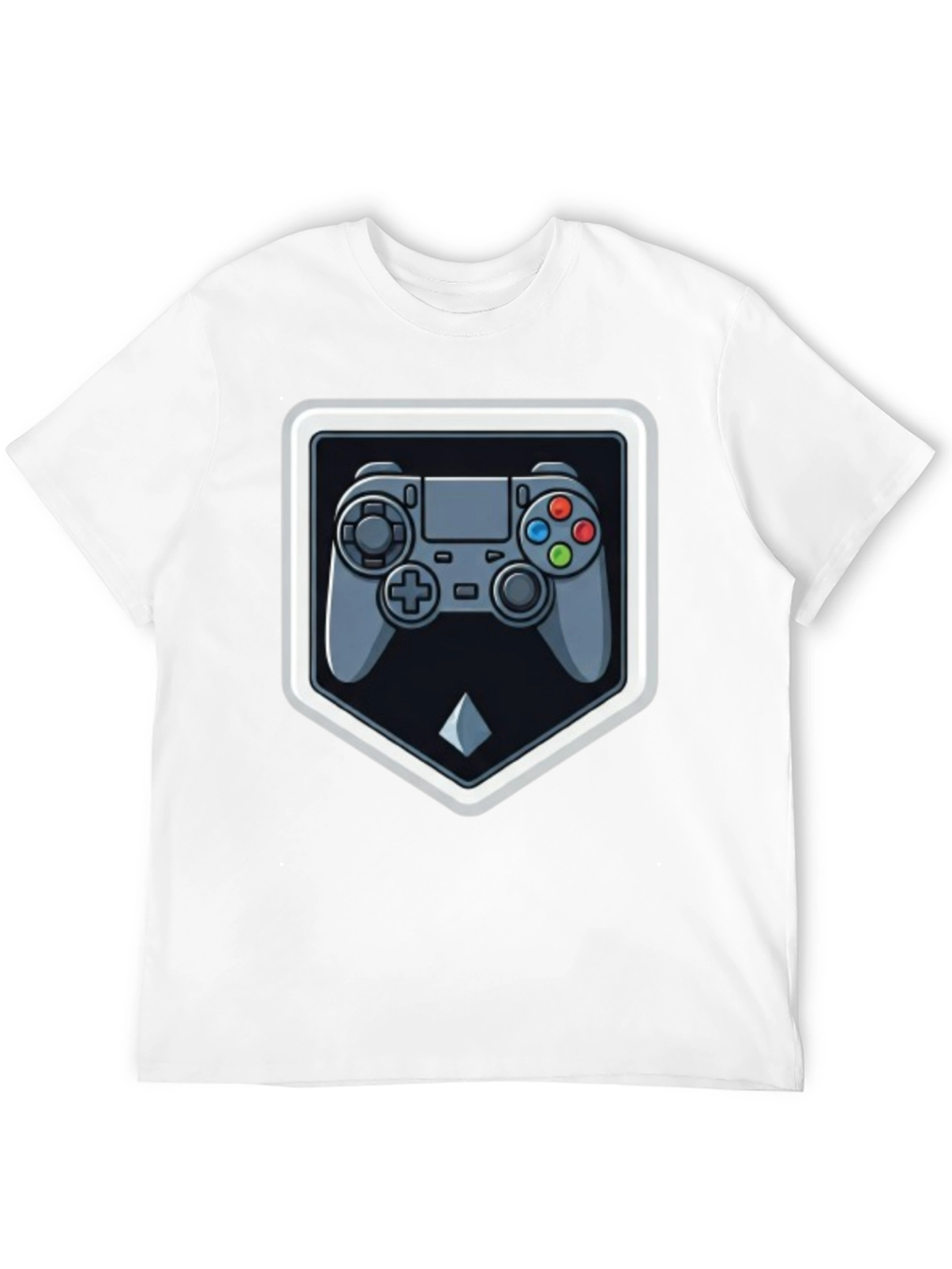 Black Gaming Controller Graphic Tee - Gamer Style view 12