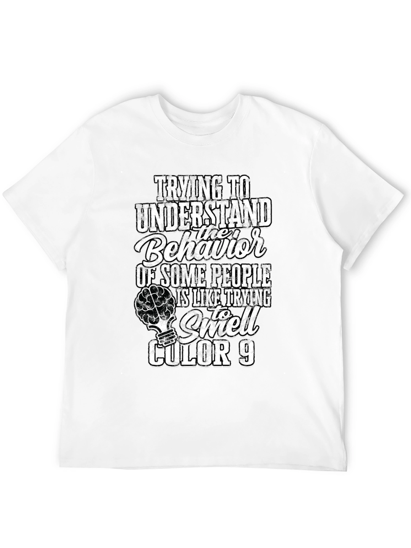 Black Trying to Understand Behavior T-Shirt view 12