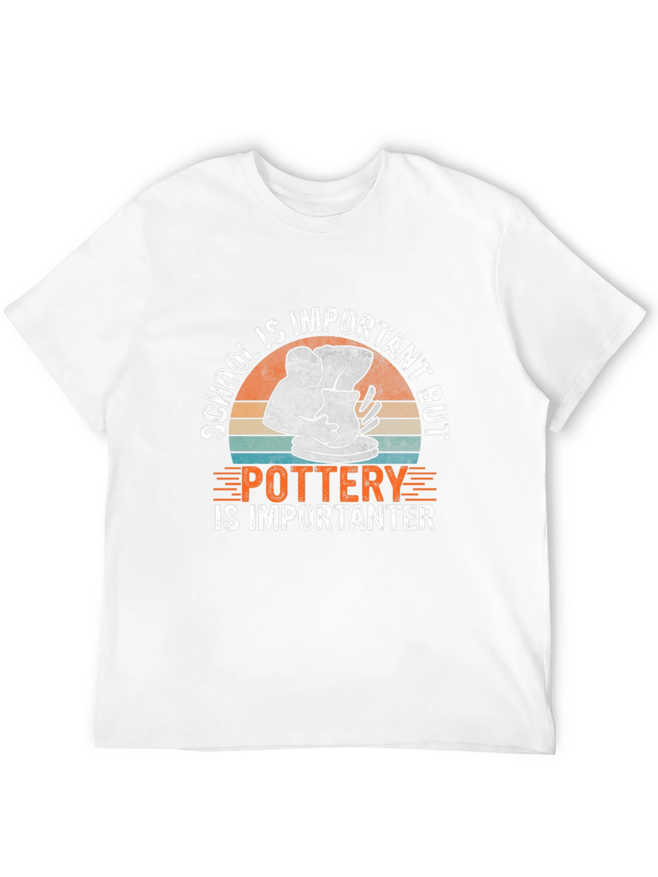Black Pottery is Importanter T-Shirt view 12