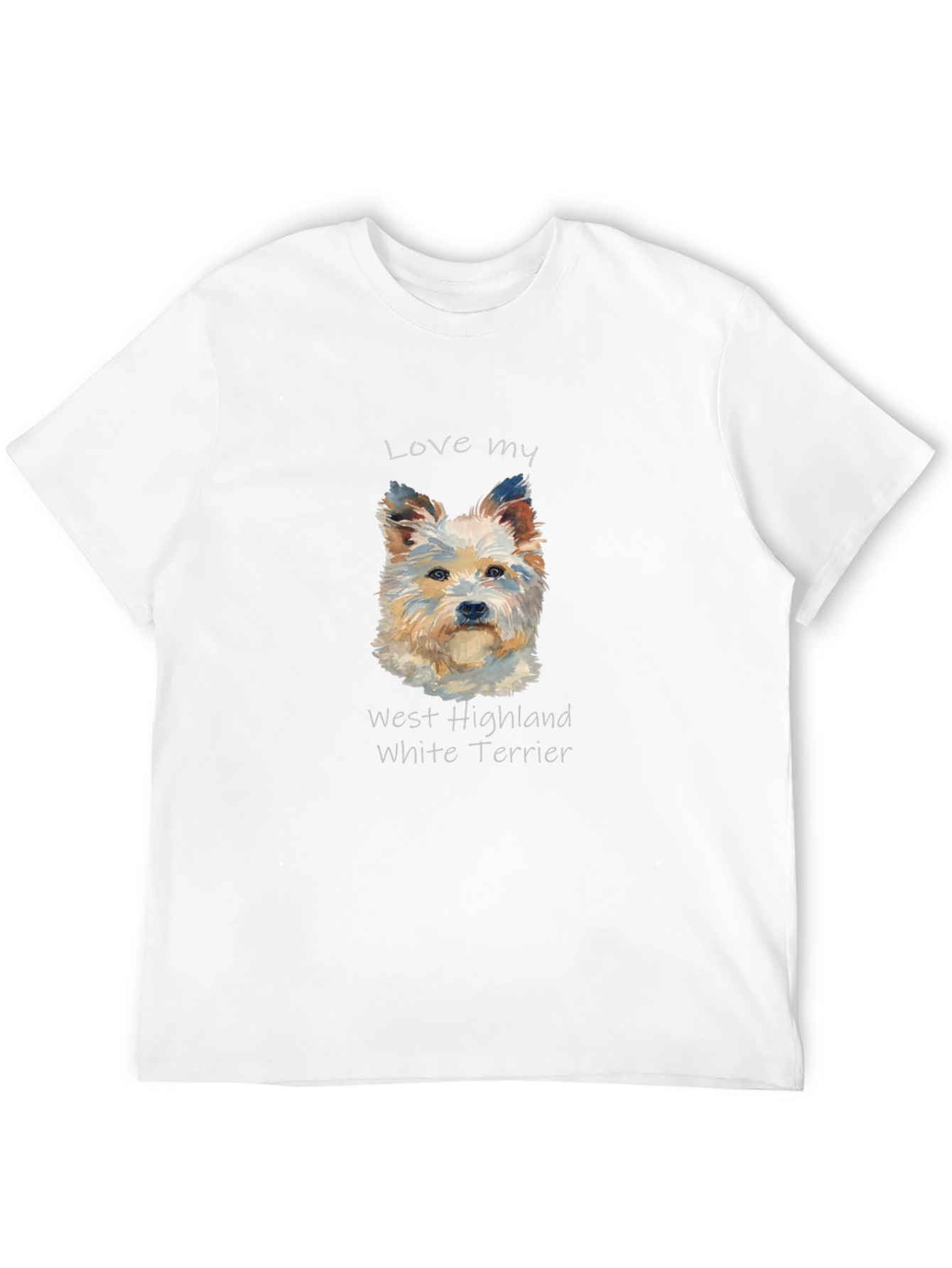 Love My West Highland White Terrier T-Shirt - 12