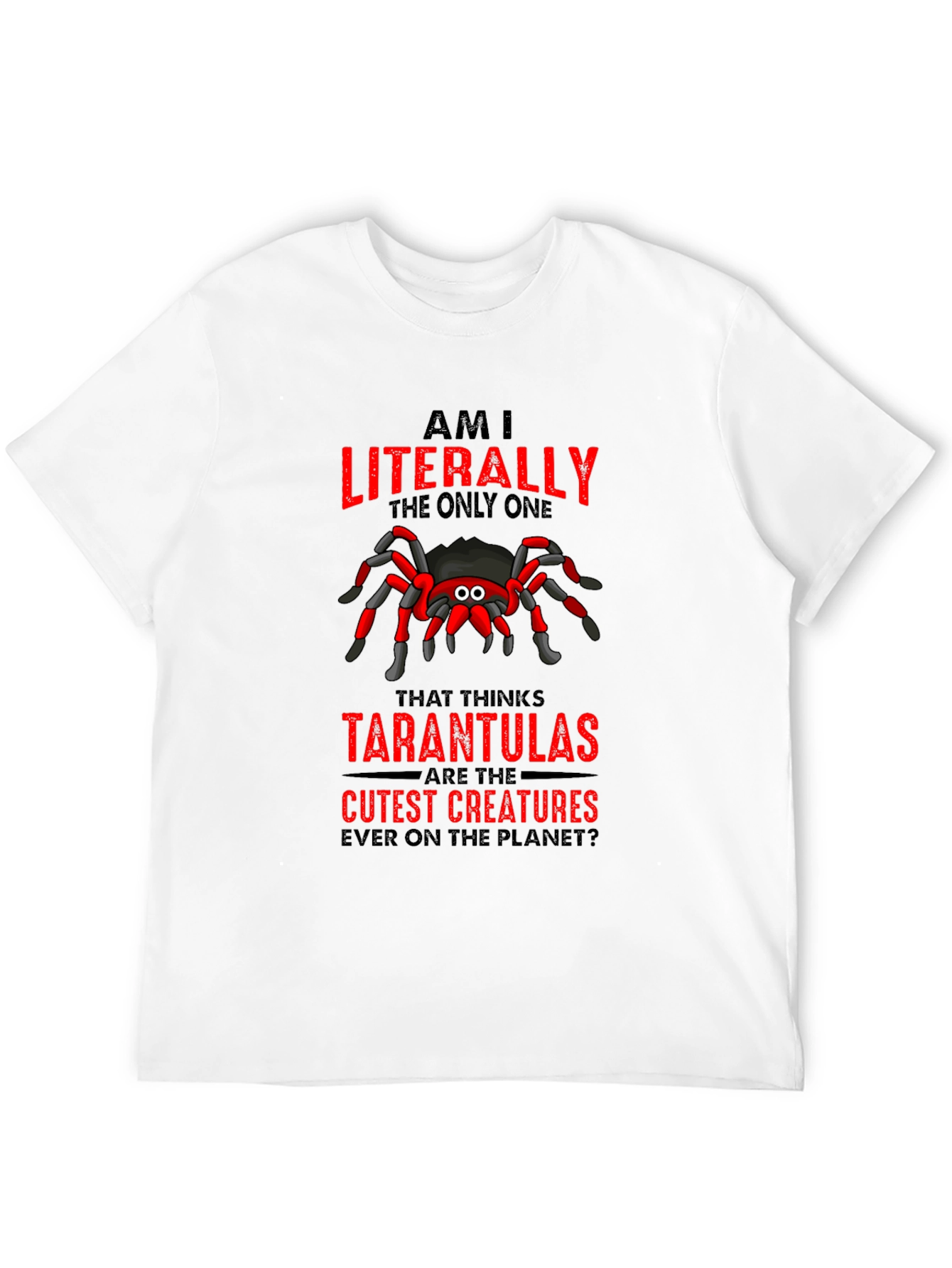 Black Tarantula Lover Graphic Tee view 12