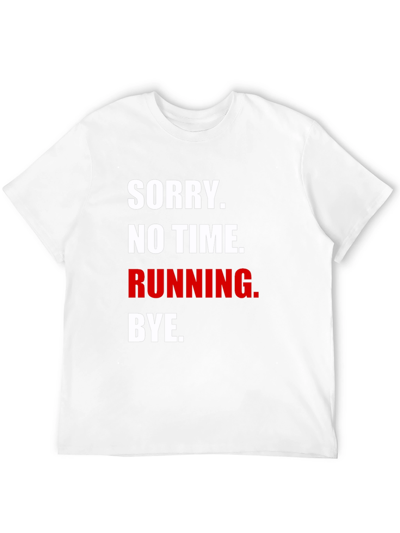 Black Running Excuse Graphic Tee view 12