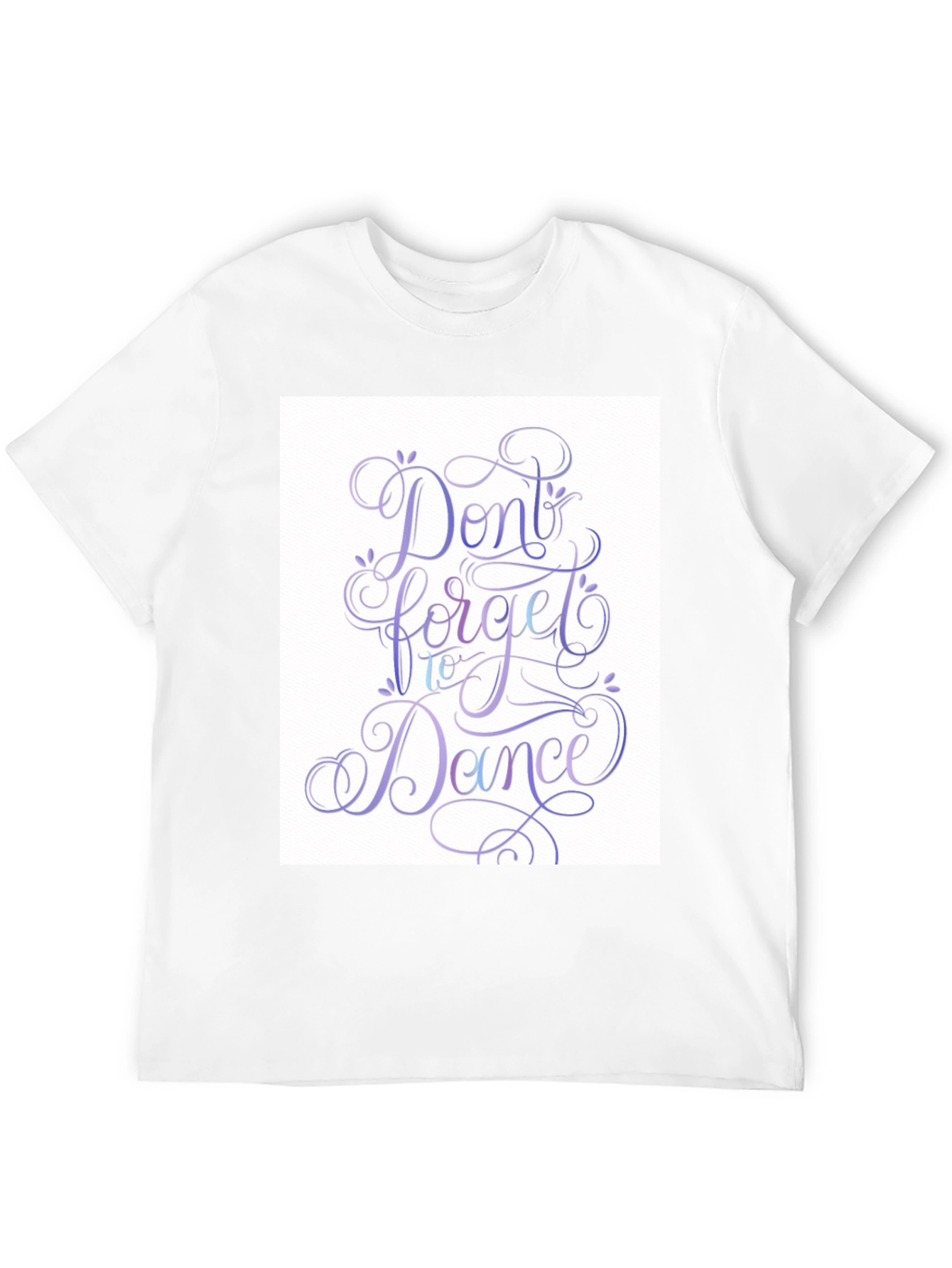 Black Don't Forget To Dance Graphic T-Shirt view 12