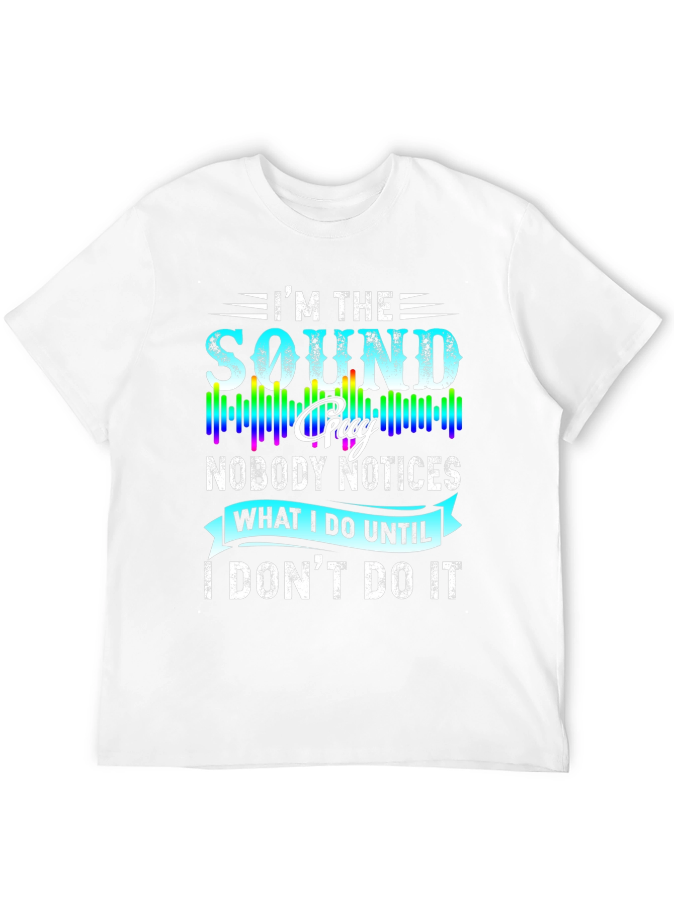 Black I'm the Sound Guy T-Shirt - Funny Audio Engineer Tee view 12