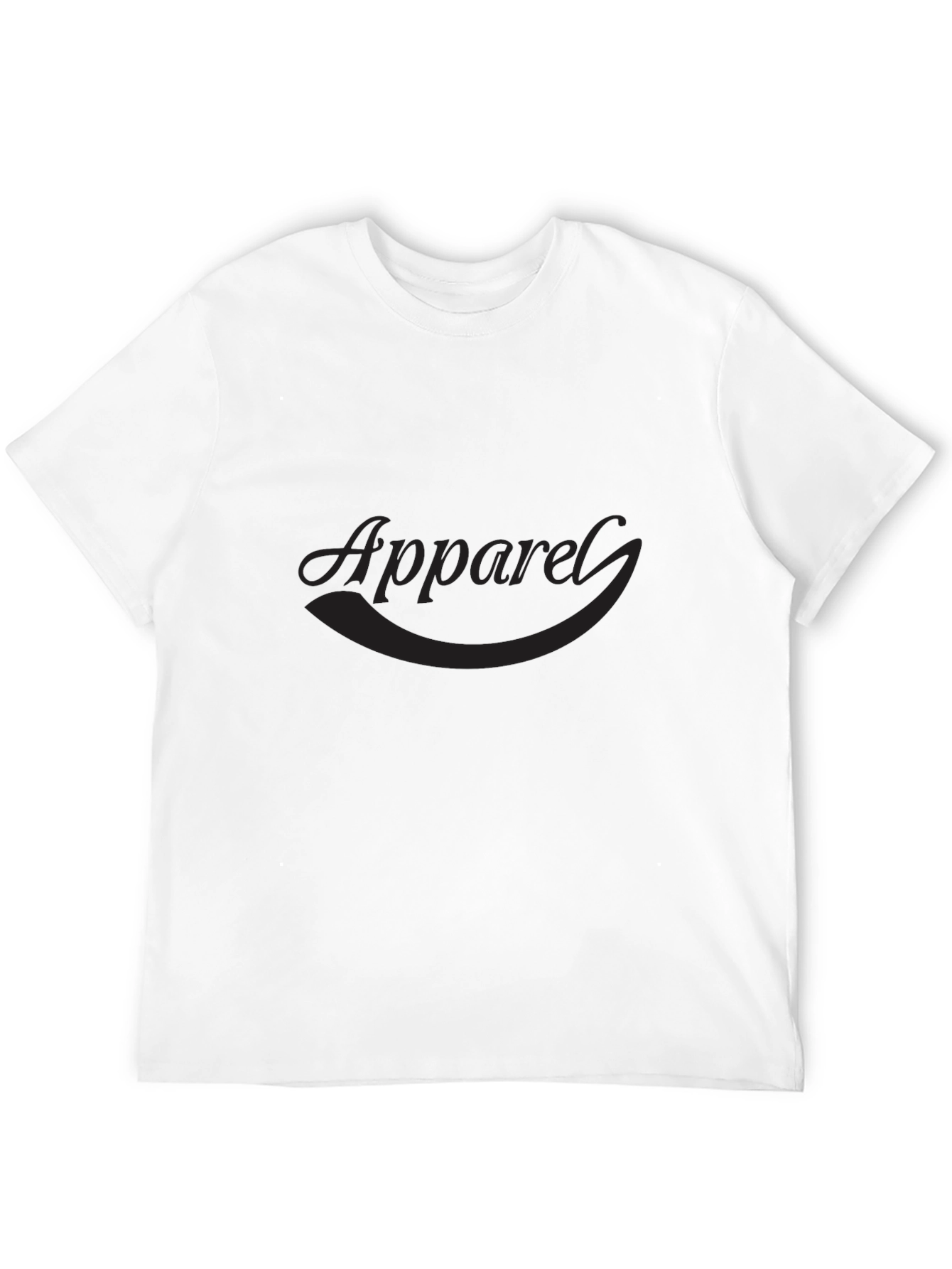 Black Men's Black Crew Neck Apparel T-Shirt view 12