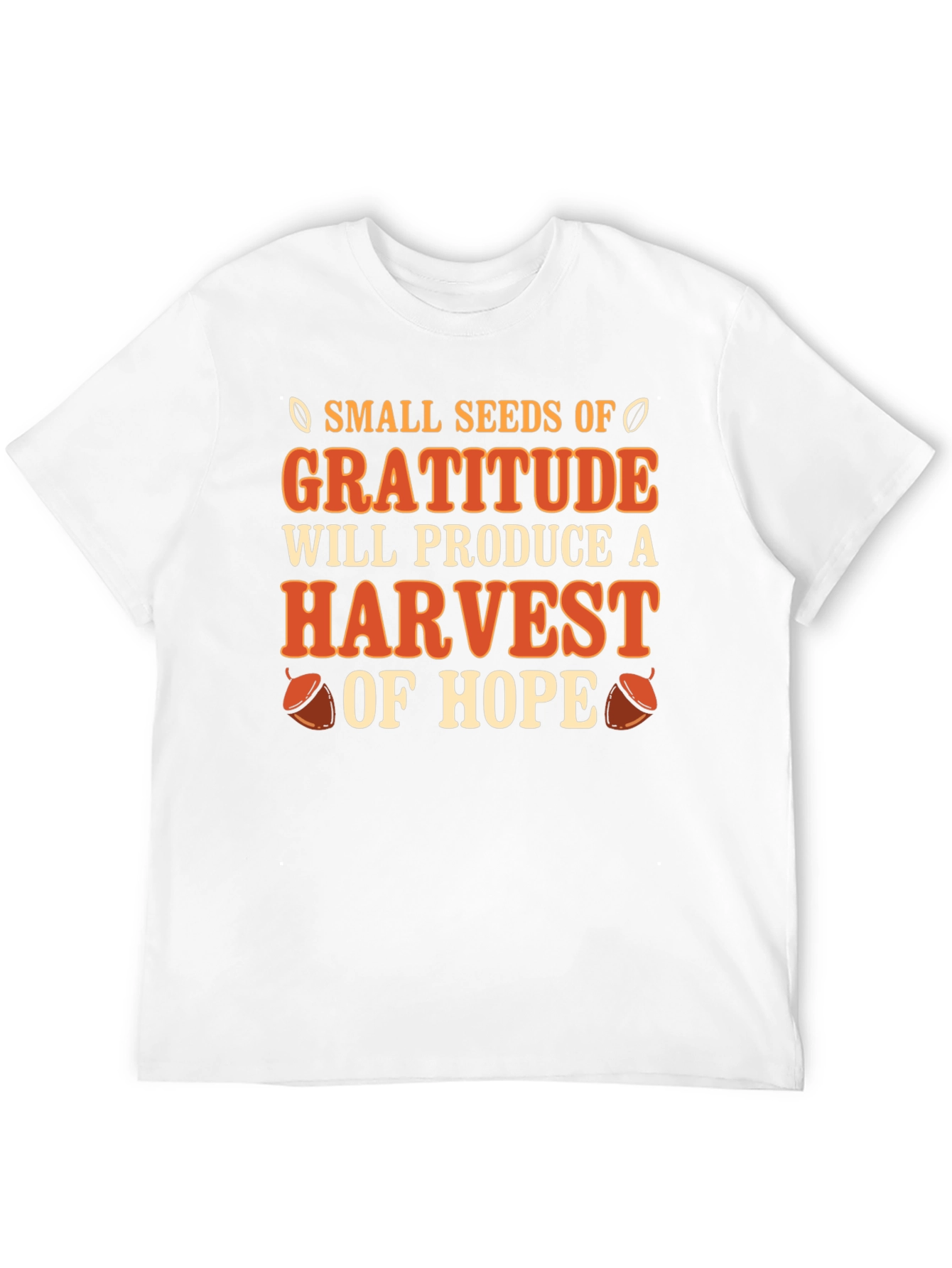 Black Gratitude Harvest T-Shirt - Inspirational Graphic Tee view 12
