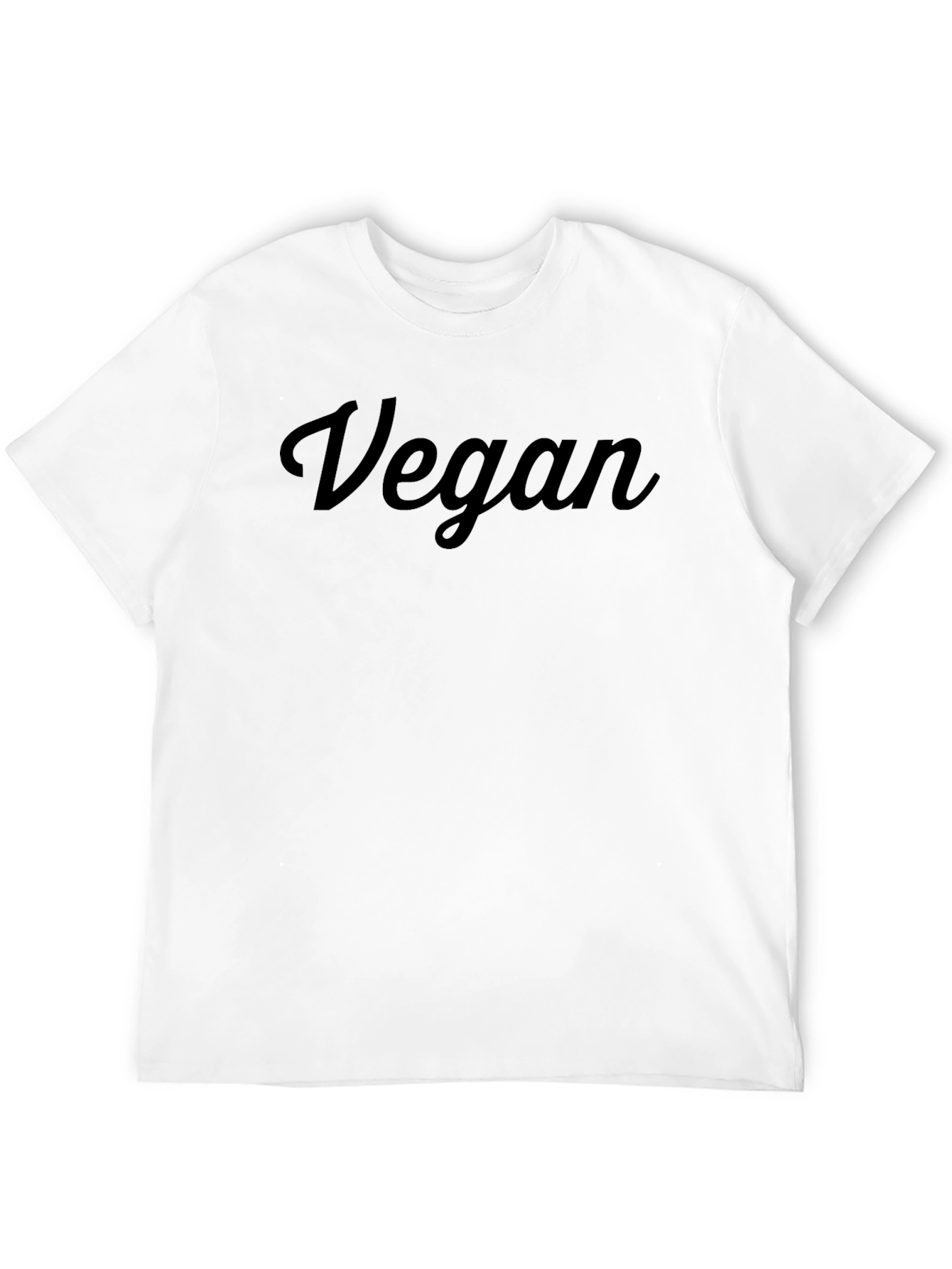 Black Vegan Black T-Shirt - Stylish and Comfortable view 12