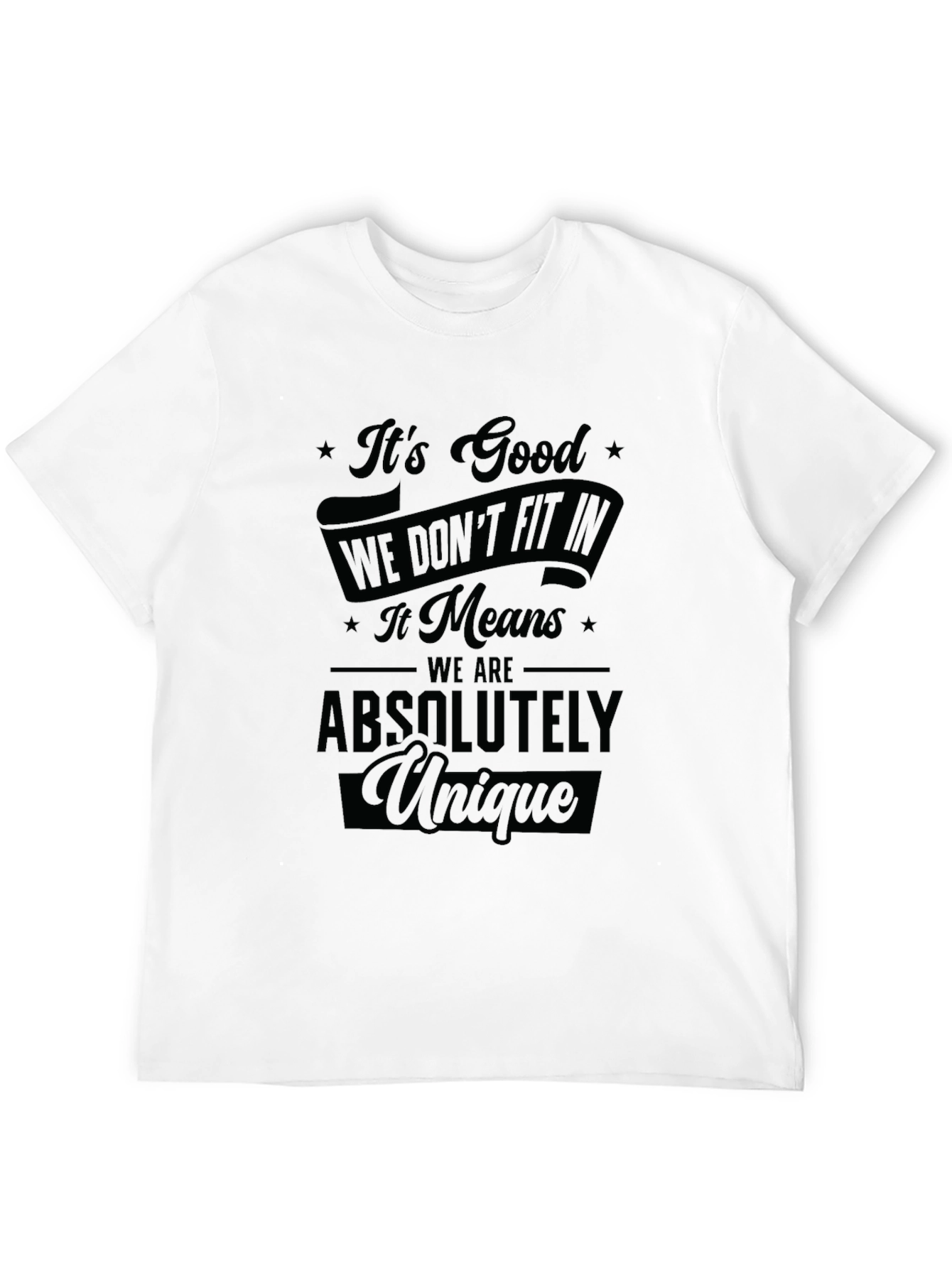 Black Unique Statement Black Graphic T-Shirt view 12