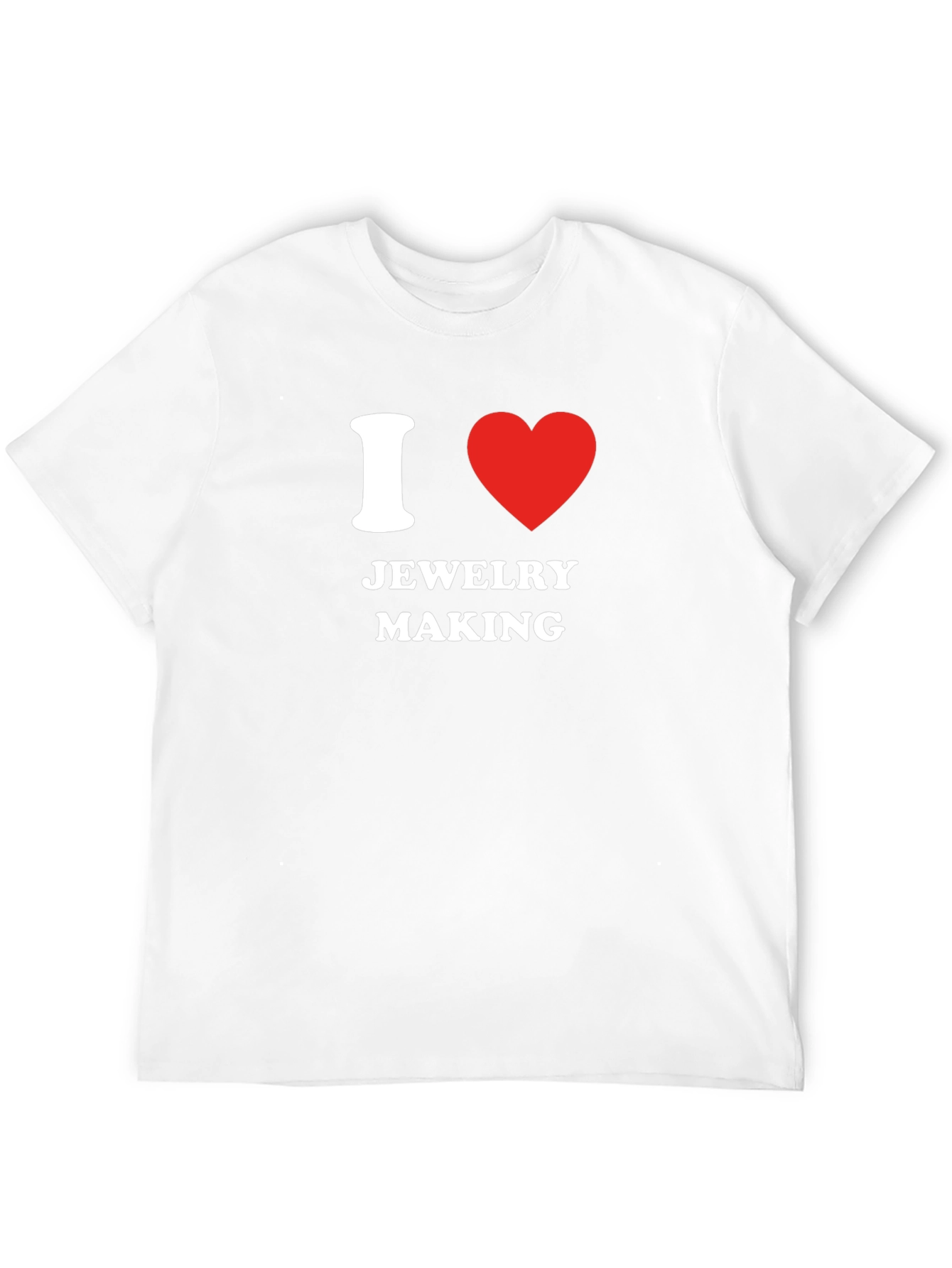 Black I Love Jewelry Making T-Shirt - Novelty Gift view 12