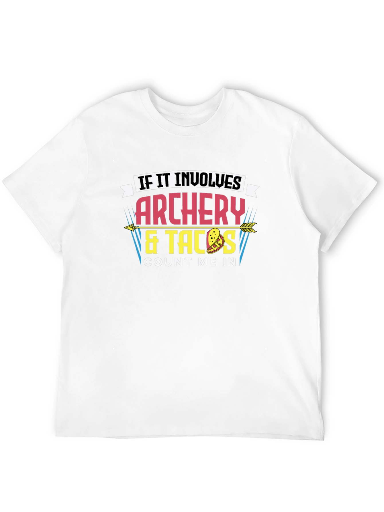 Black Archery & Tacos Graphic Tee - Count Me In! view 12
