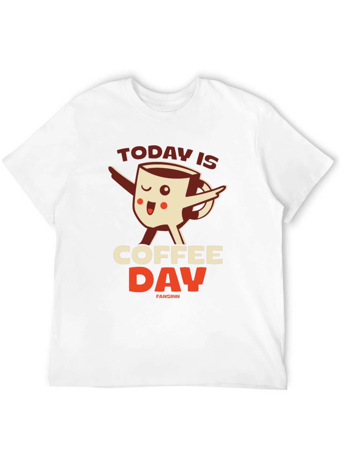 Black Coffee Day Graphic Tee - Unisex Crew Neck view 12