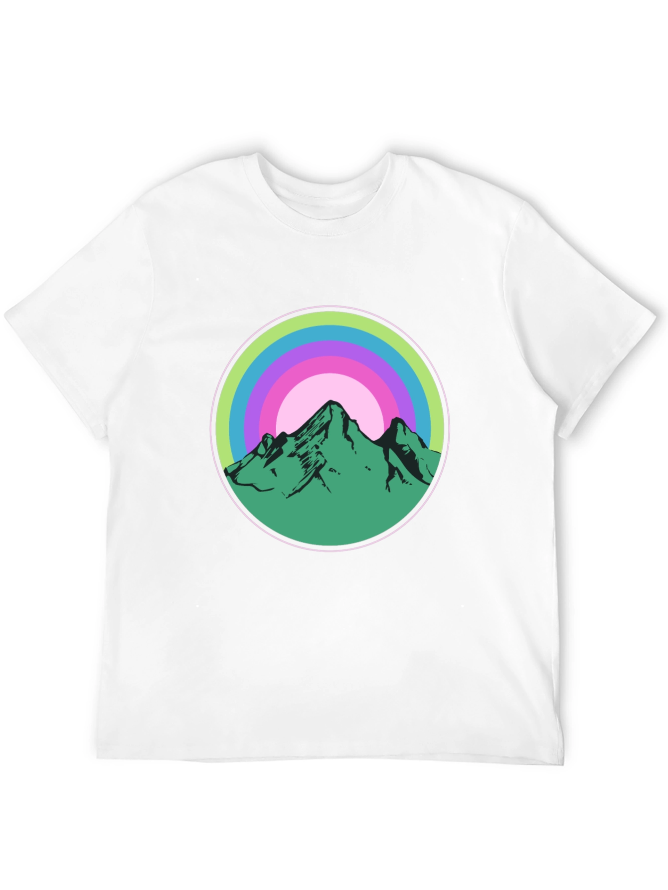 Black Mountain Circle Graphic Tee view 12