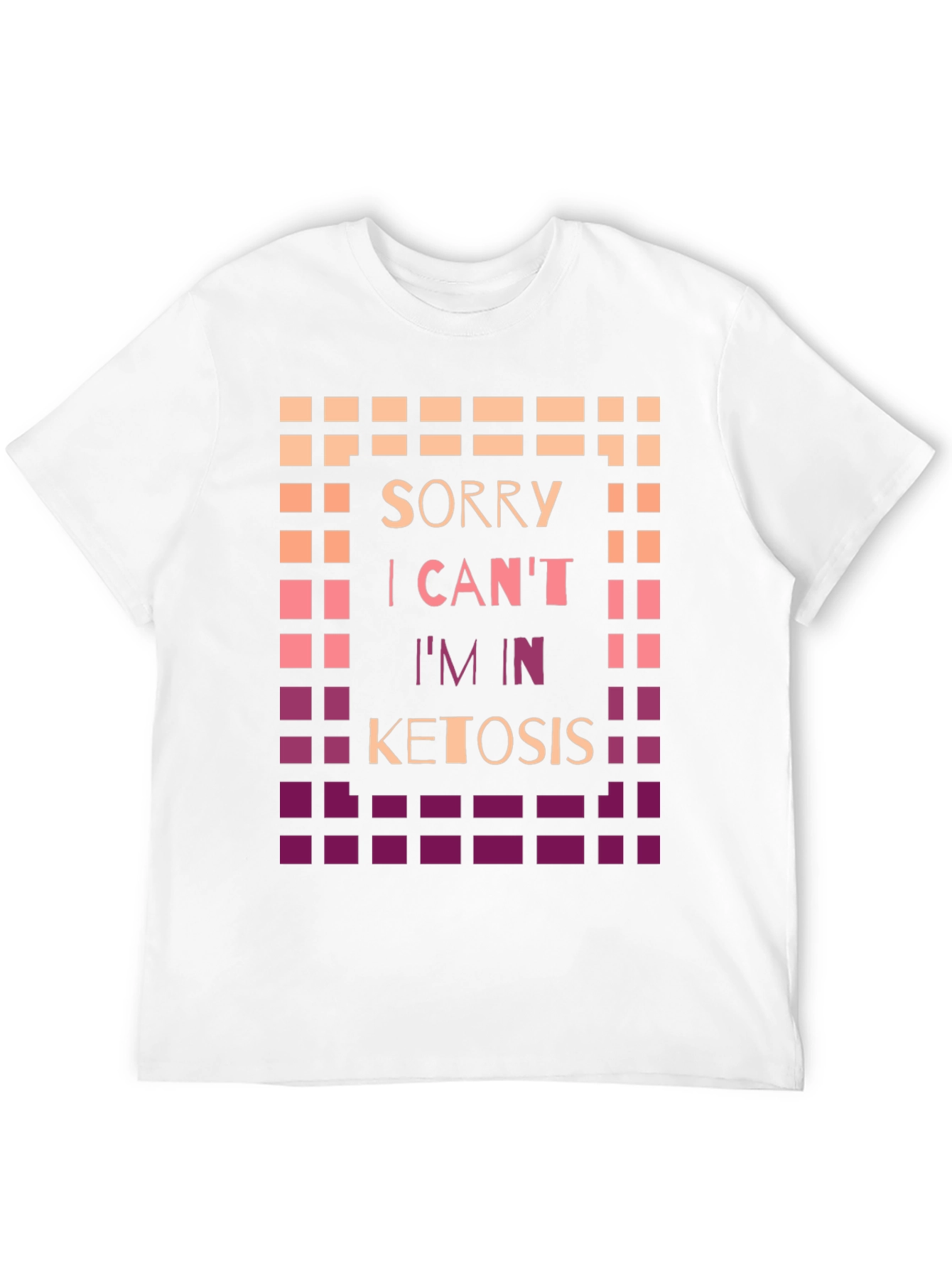 Black Sorry I Can't I'm In Ketosis Graphic Tee view 12