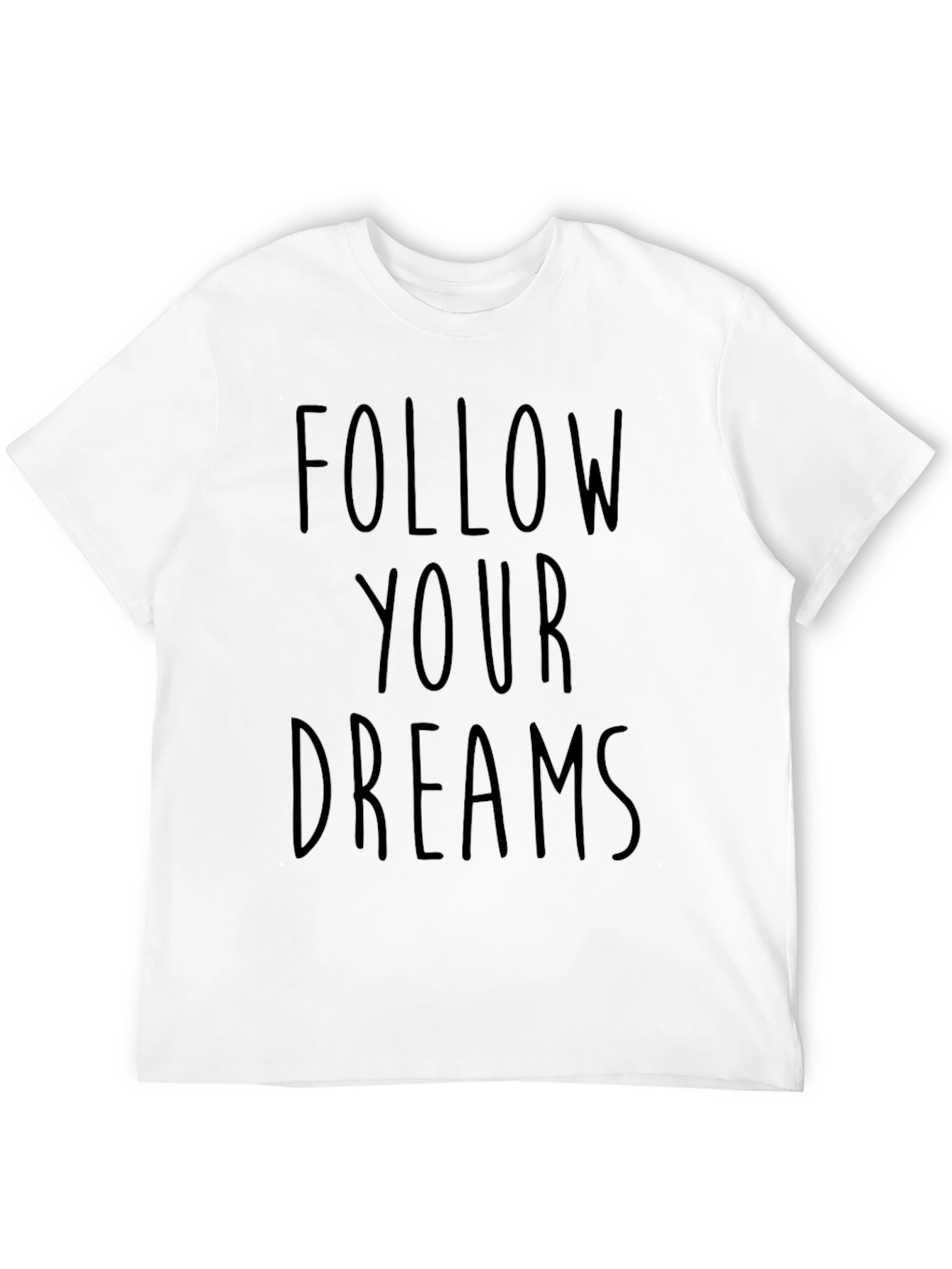 Black Follow Your Dreams Black Graphic Tee view 12