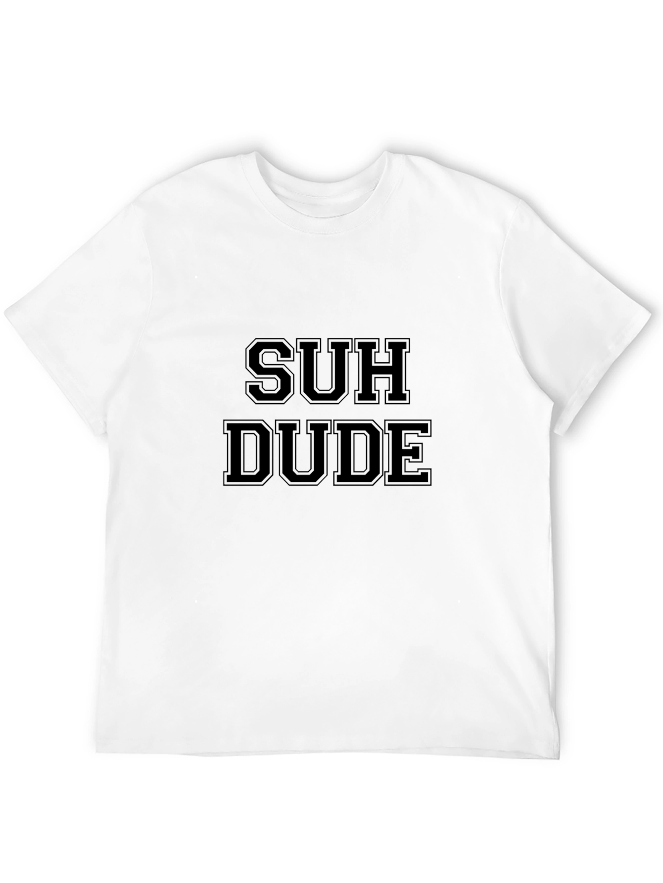 Black Suh Dude Black Graphic Tee for Men view 12