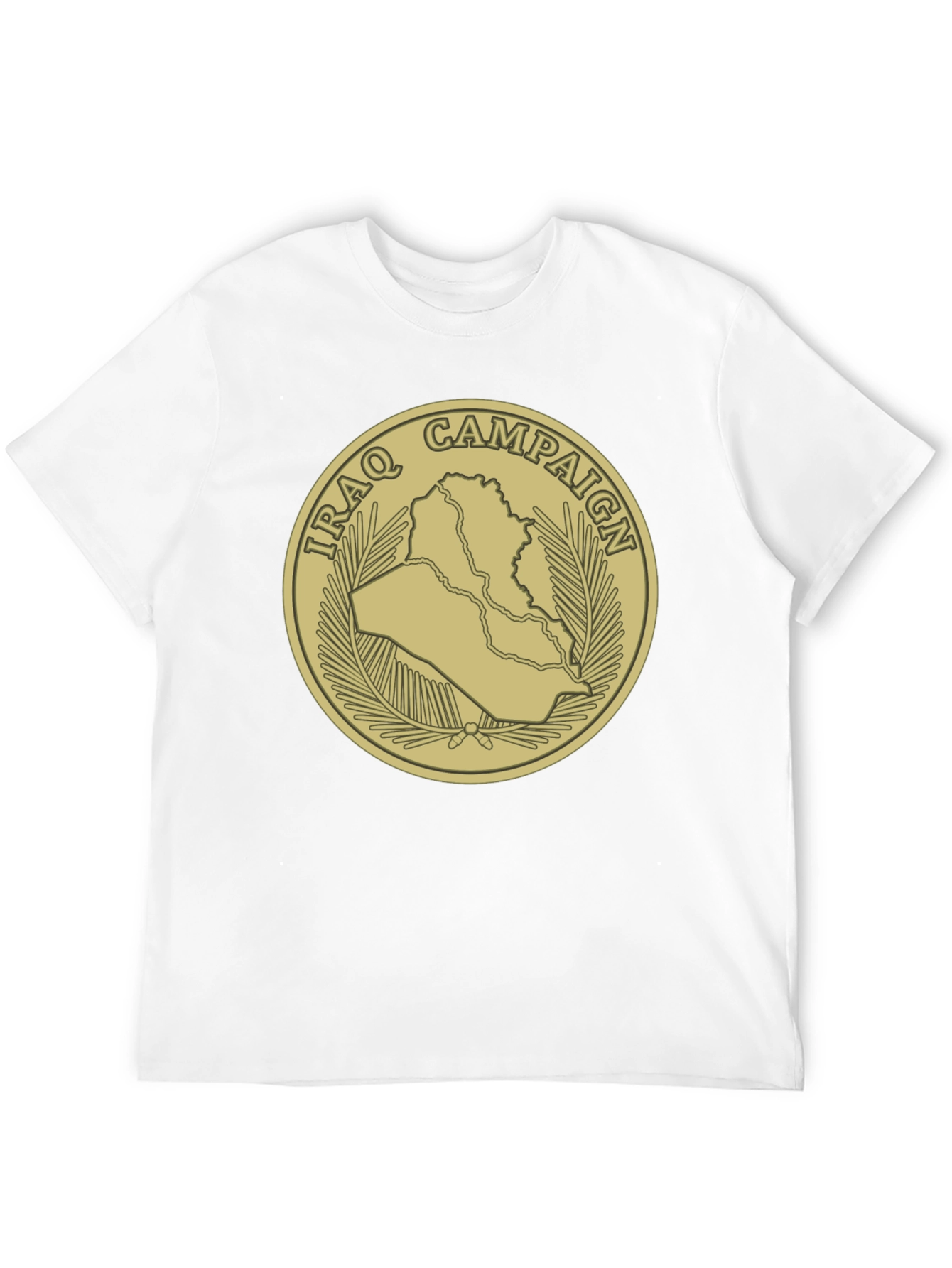 Black Iraq Campaign T-Shirt view 12