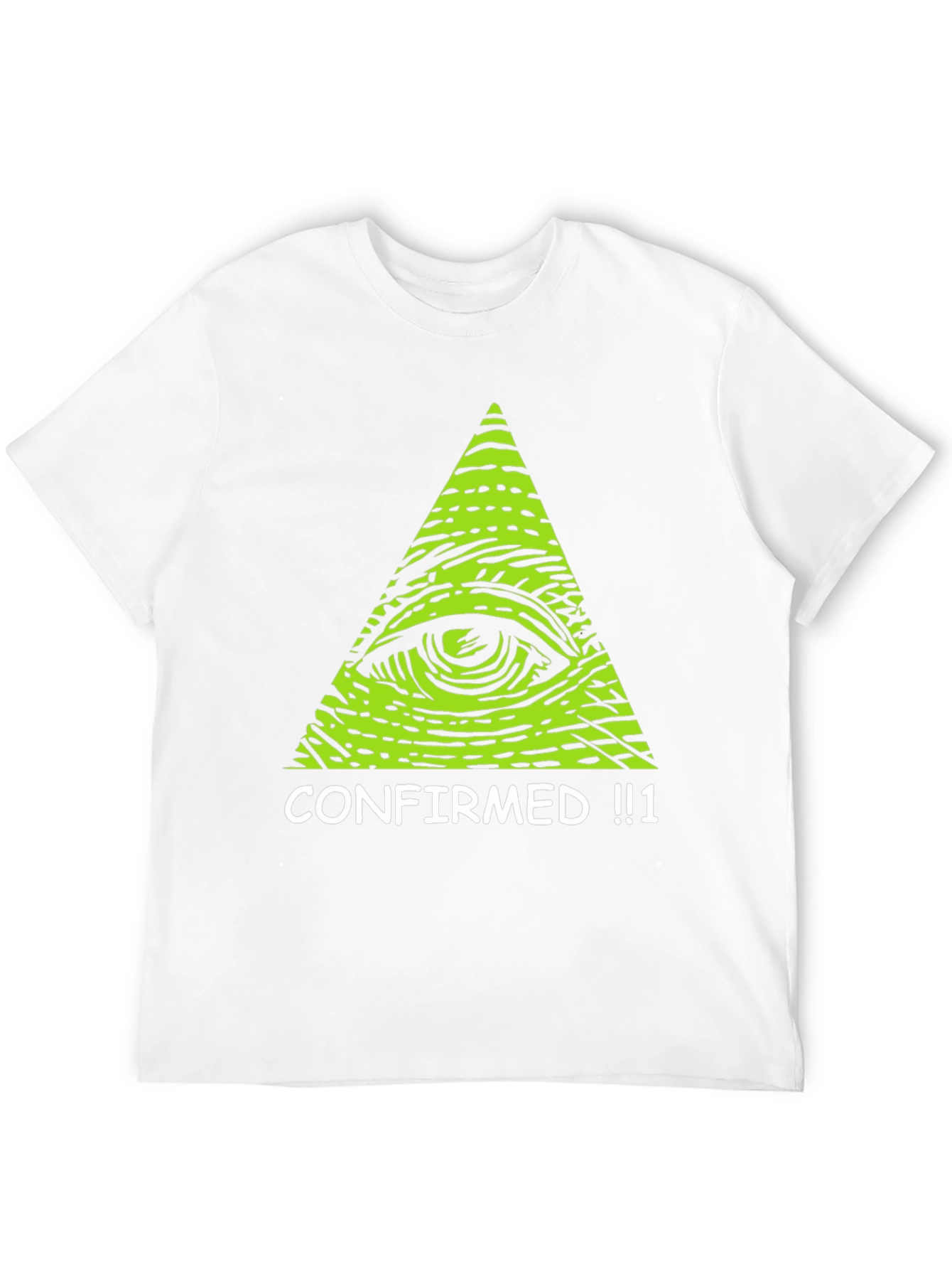Black Illuminati Eye T-Shirt - Confirmed! Conspiracy Tee view 12