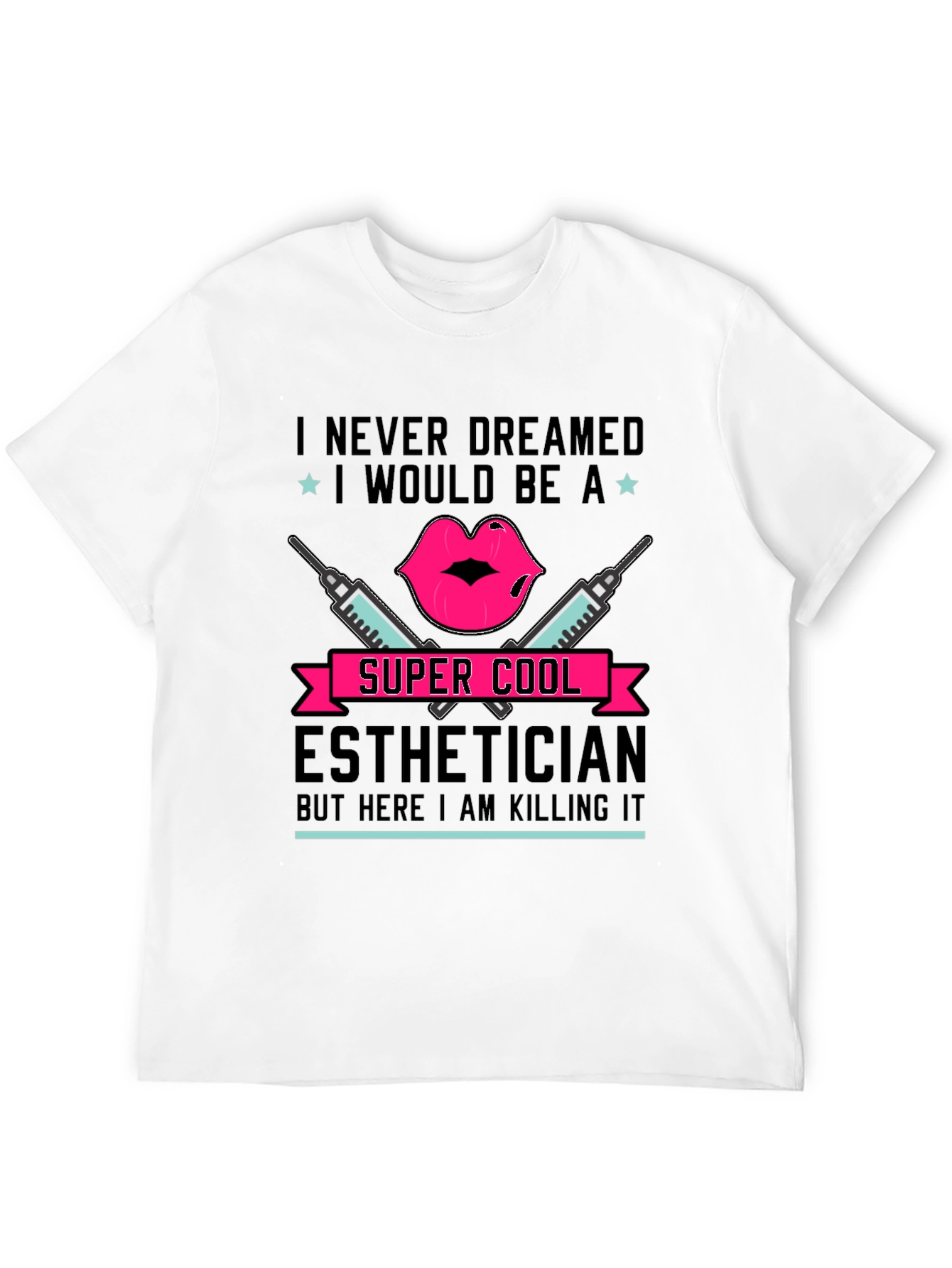 Black Cool Esthetician T-Shirt - Beauty Expert Gift view 12