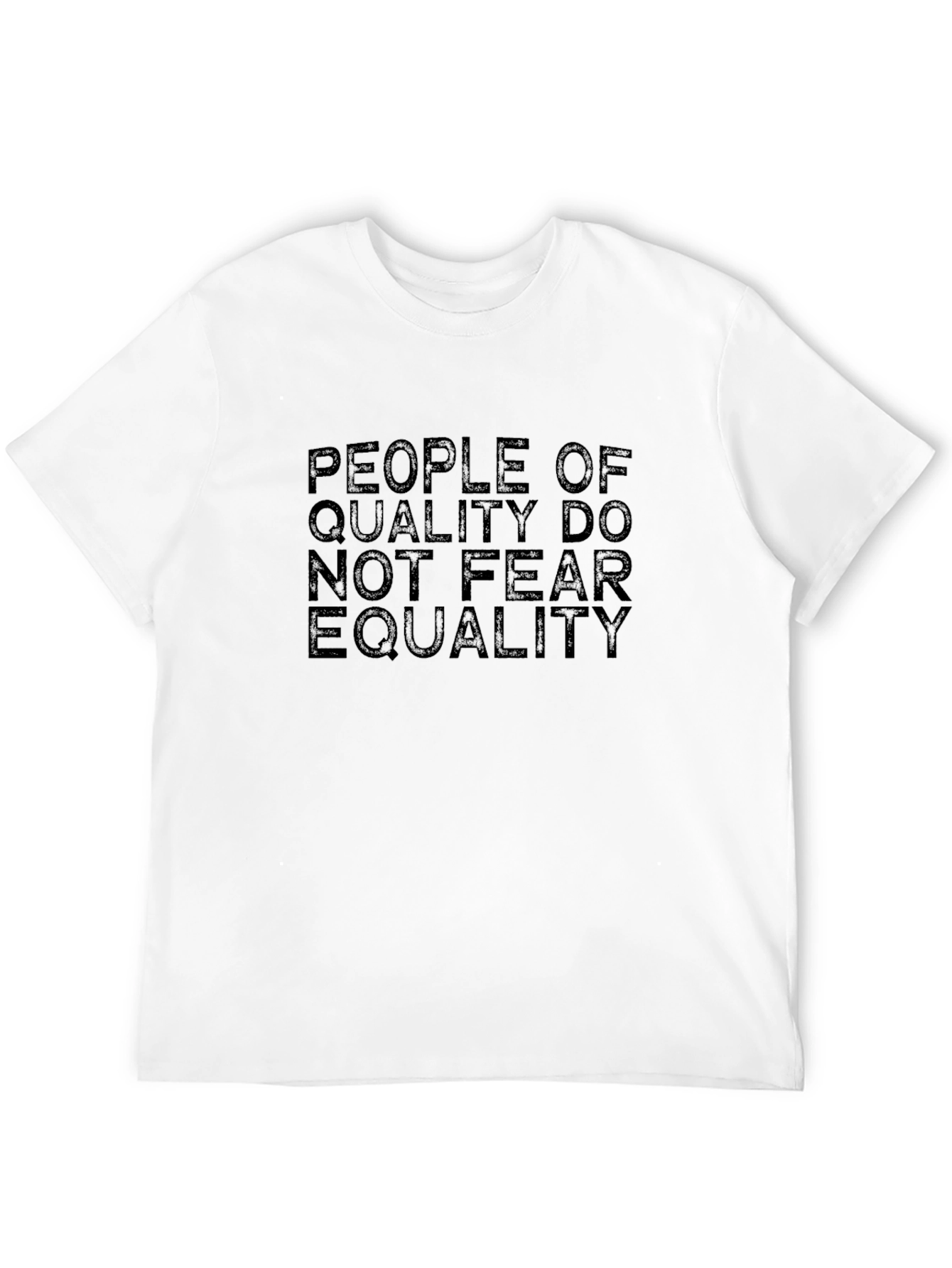Black Equality Statement Black T-Shirt view 12