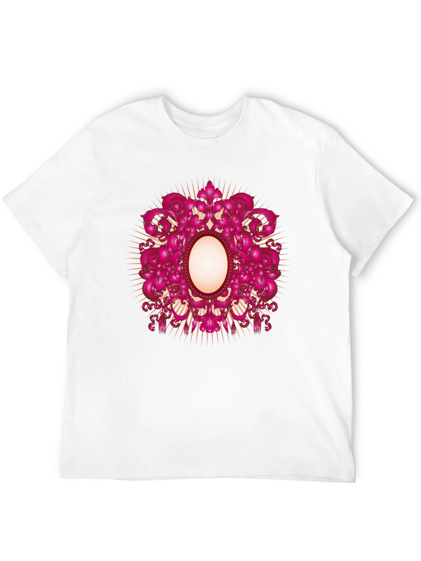 Black Ornate Framed T-Shirt view 12