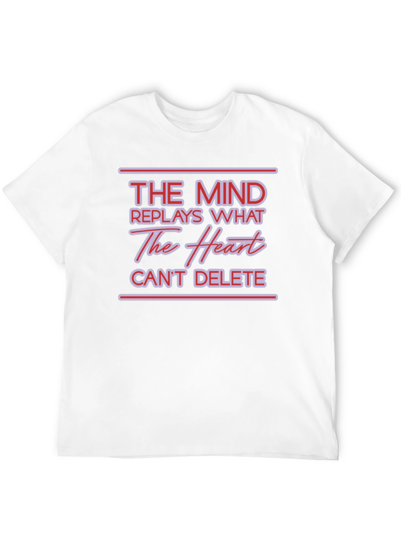 Black The Mind T-Shirt - Heart Can't Delete view 12