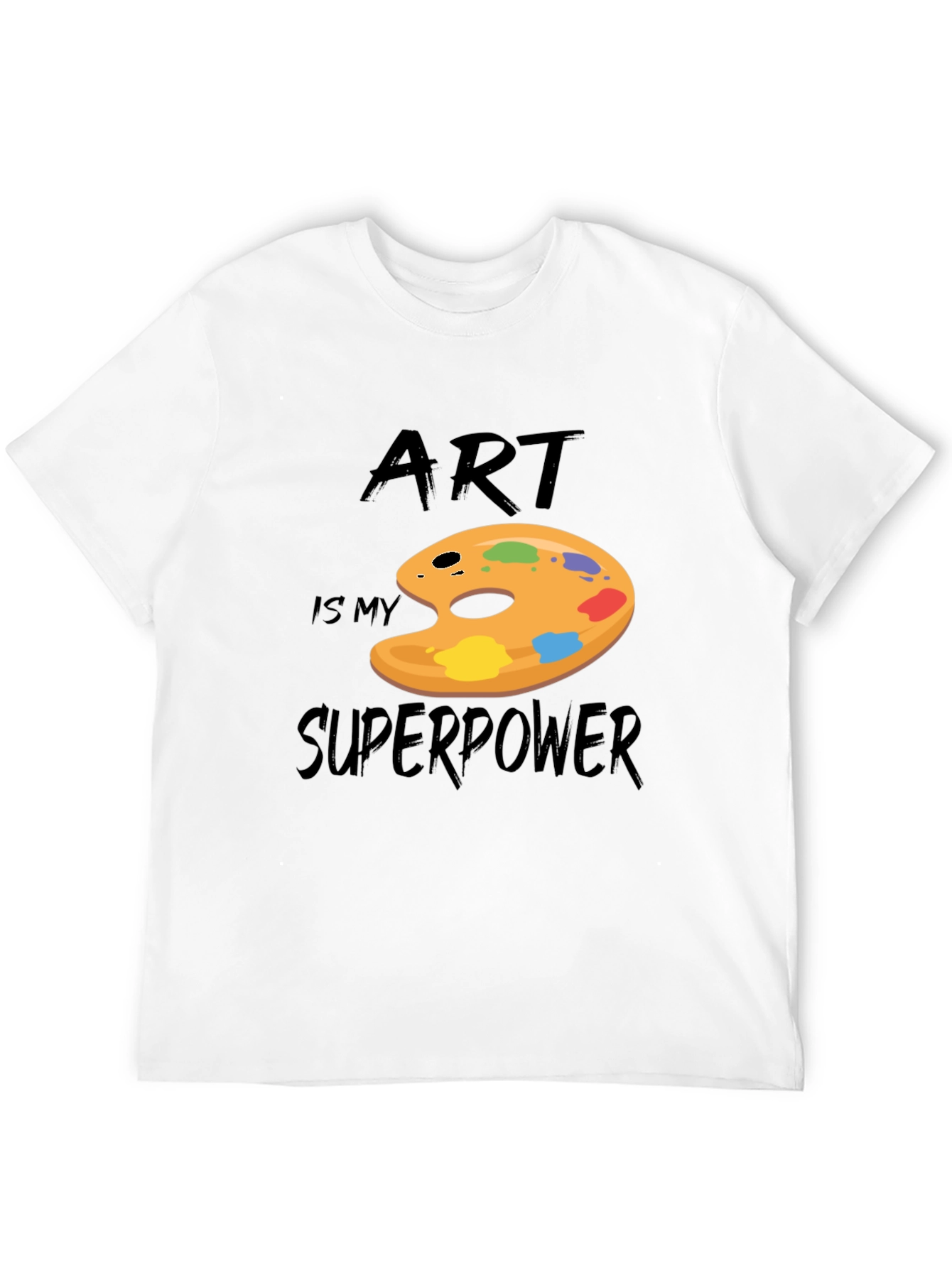 Black Art is My Superpower Graphic T-Shirt view 12